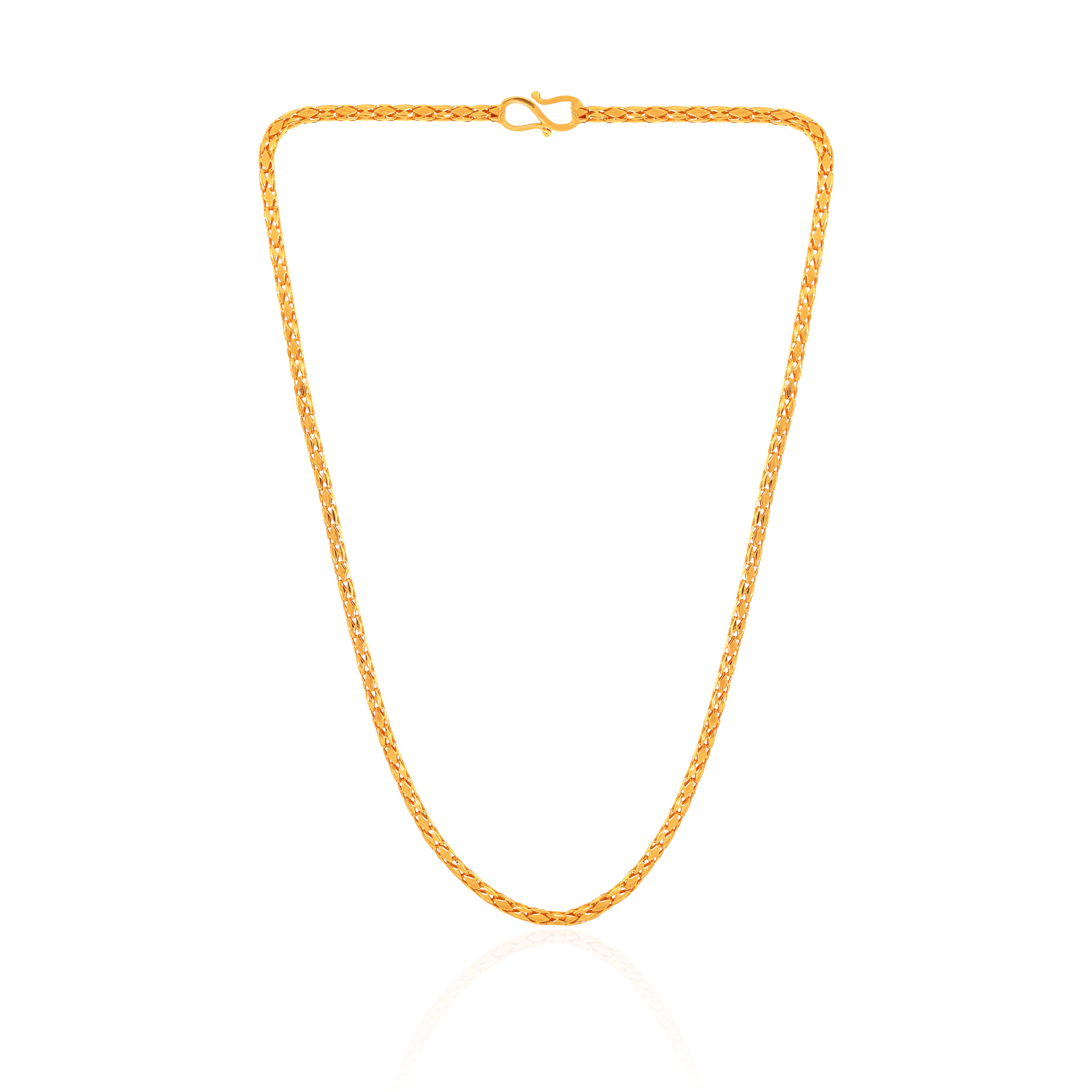 22K Yellow Gold Men Chain-GC-D000769599 - Senco Gold and Diamonds