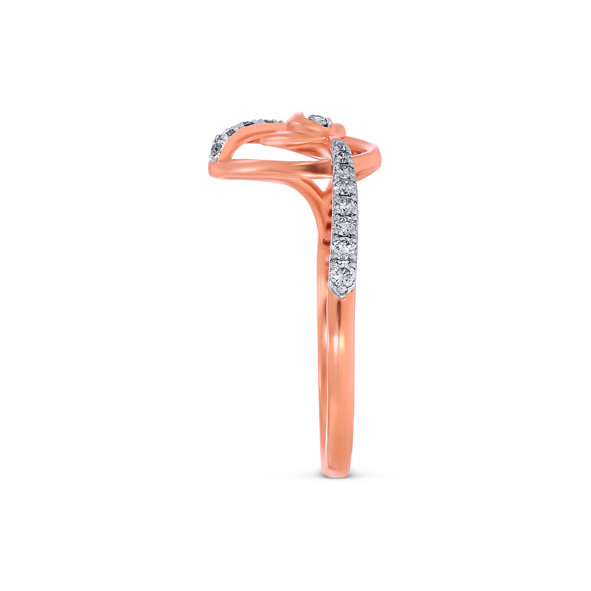 Petal Embrace Diamond Ring - Senco Gold and Diamonds