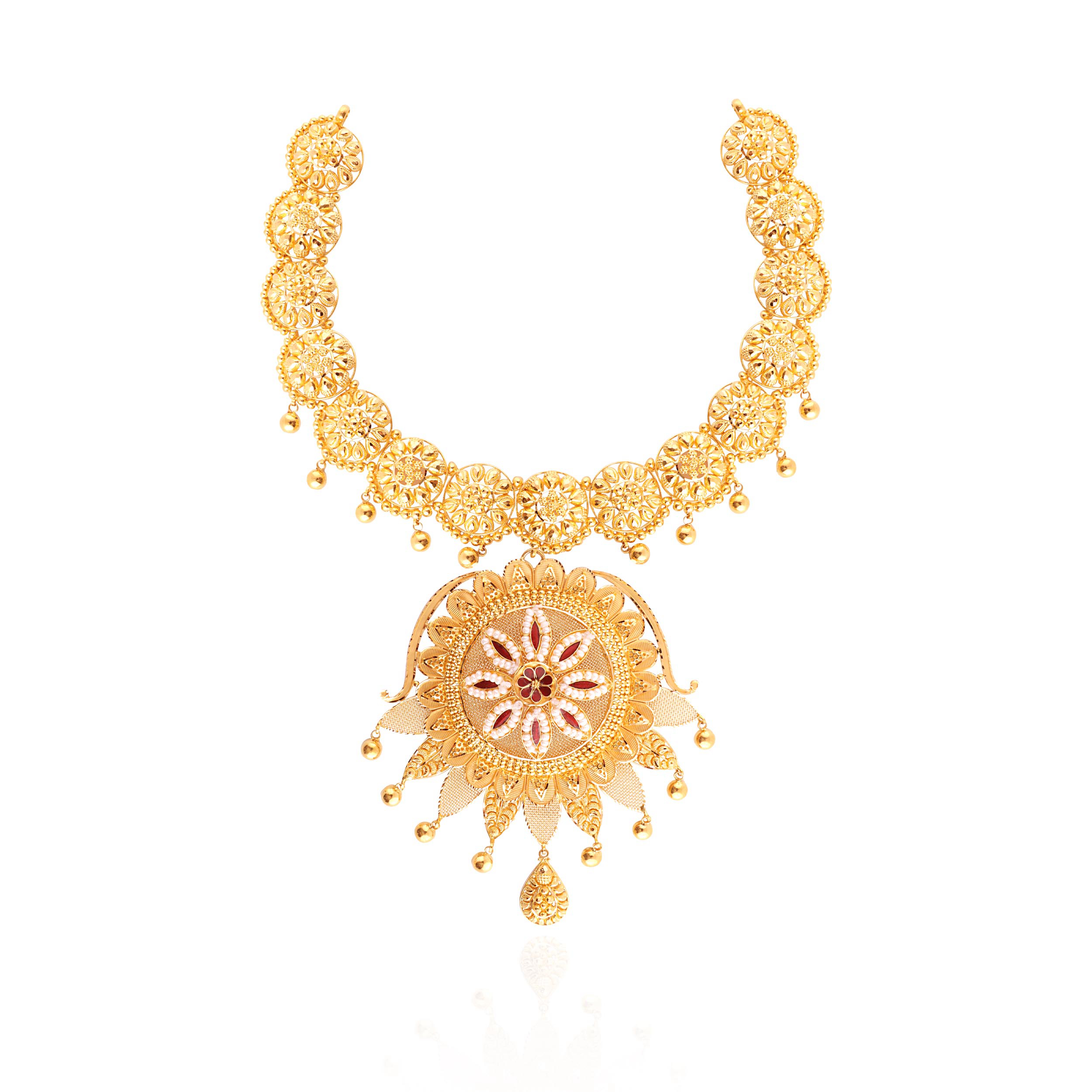 Opulent Heritage Gold Necklace - Senco Gold and Diamonds