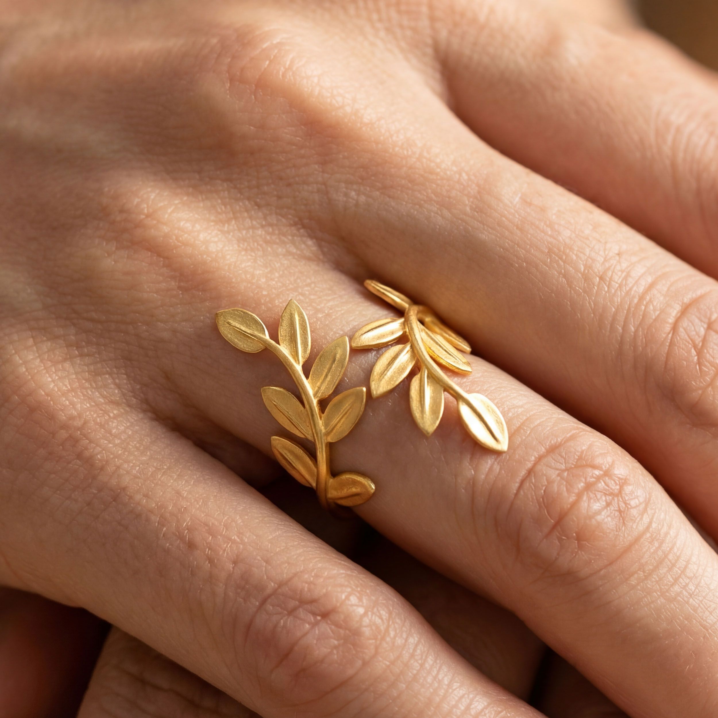 Botanica Wrap Gold Ring alternate view 2