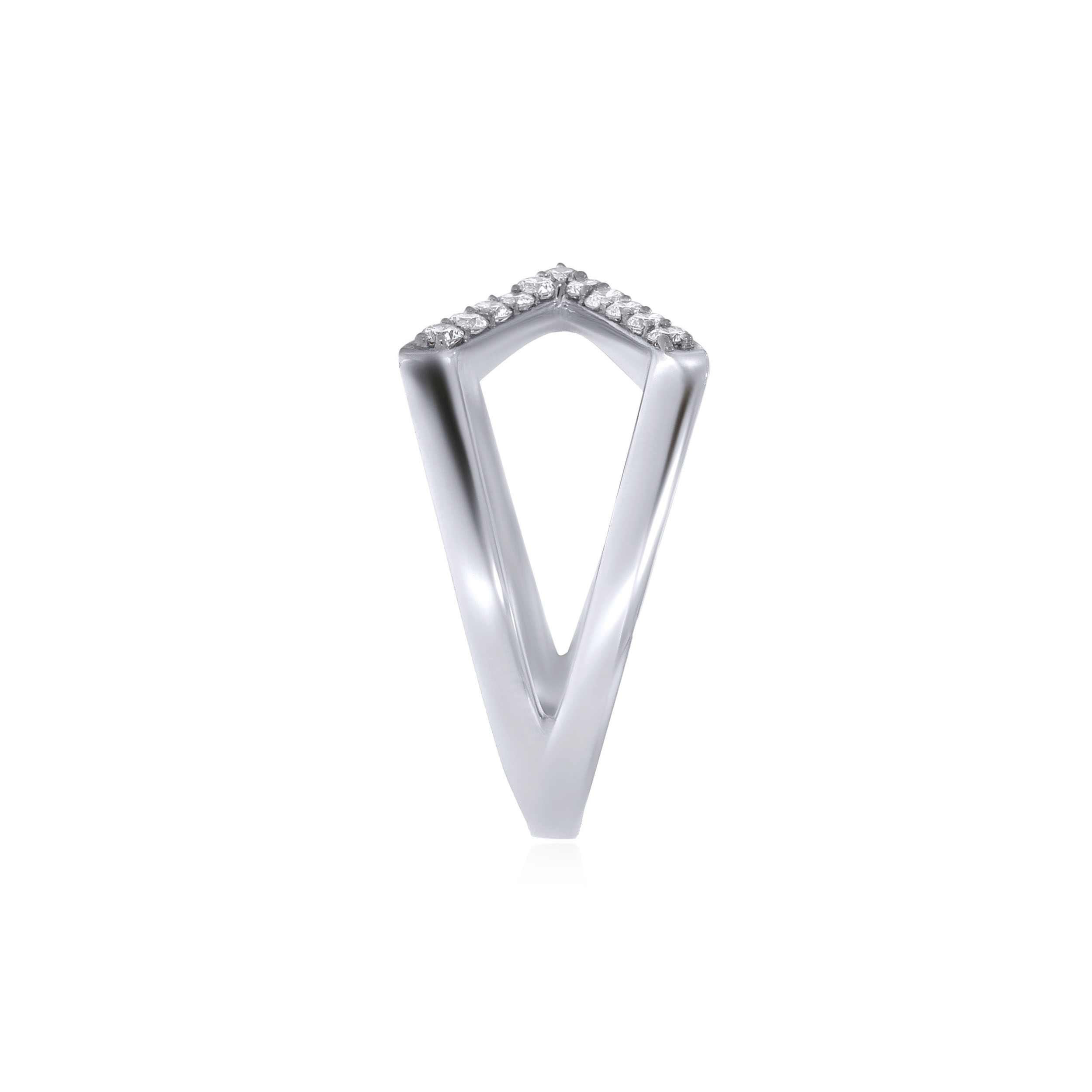 Directional Sheen Platinum Ring - Senco Gold and Diamonds