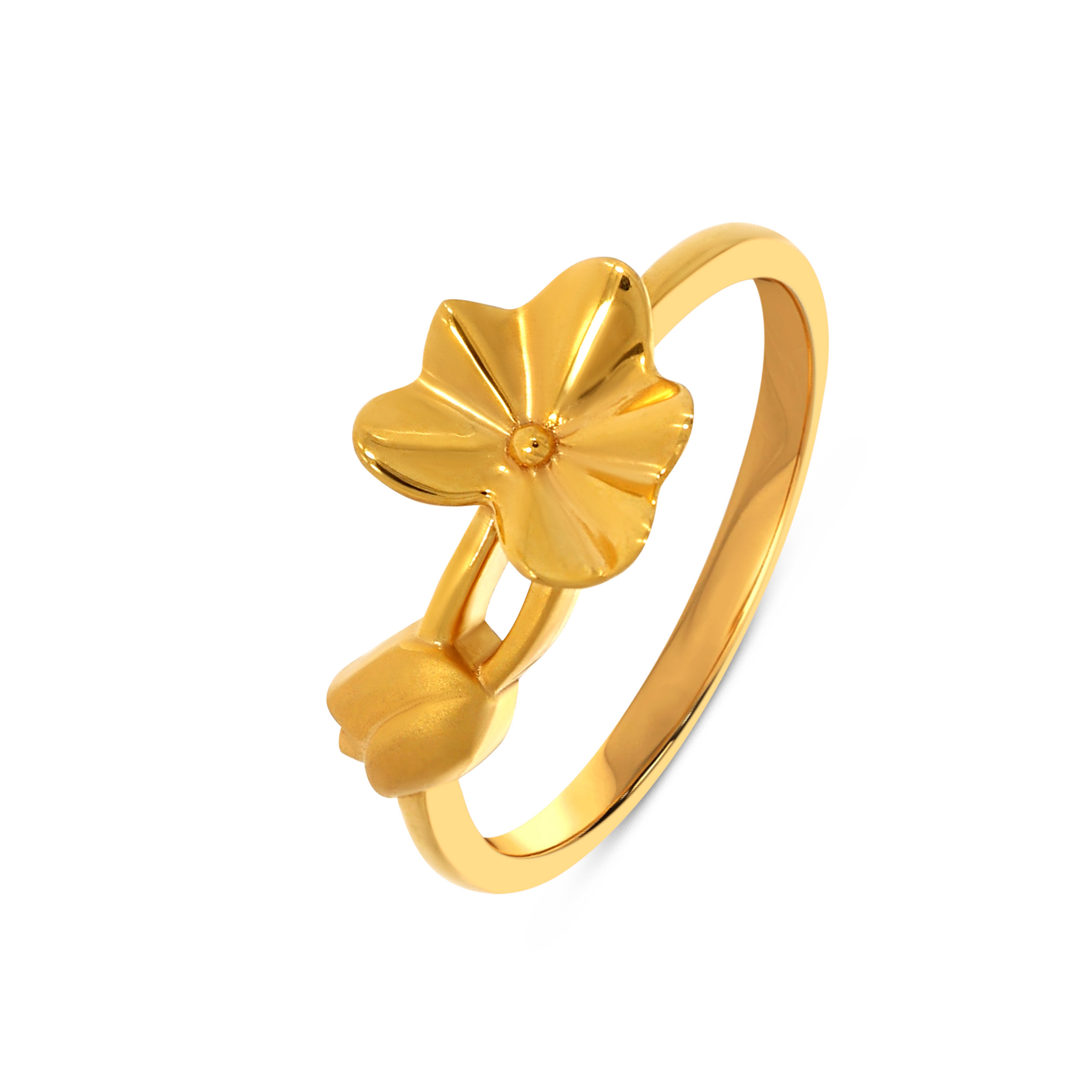22K Yellow Gold Ring-GLR-SAD0005736 - Senco Gold and Diamonds