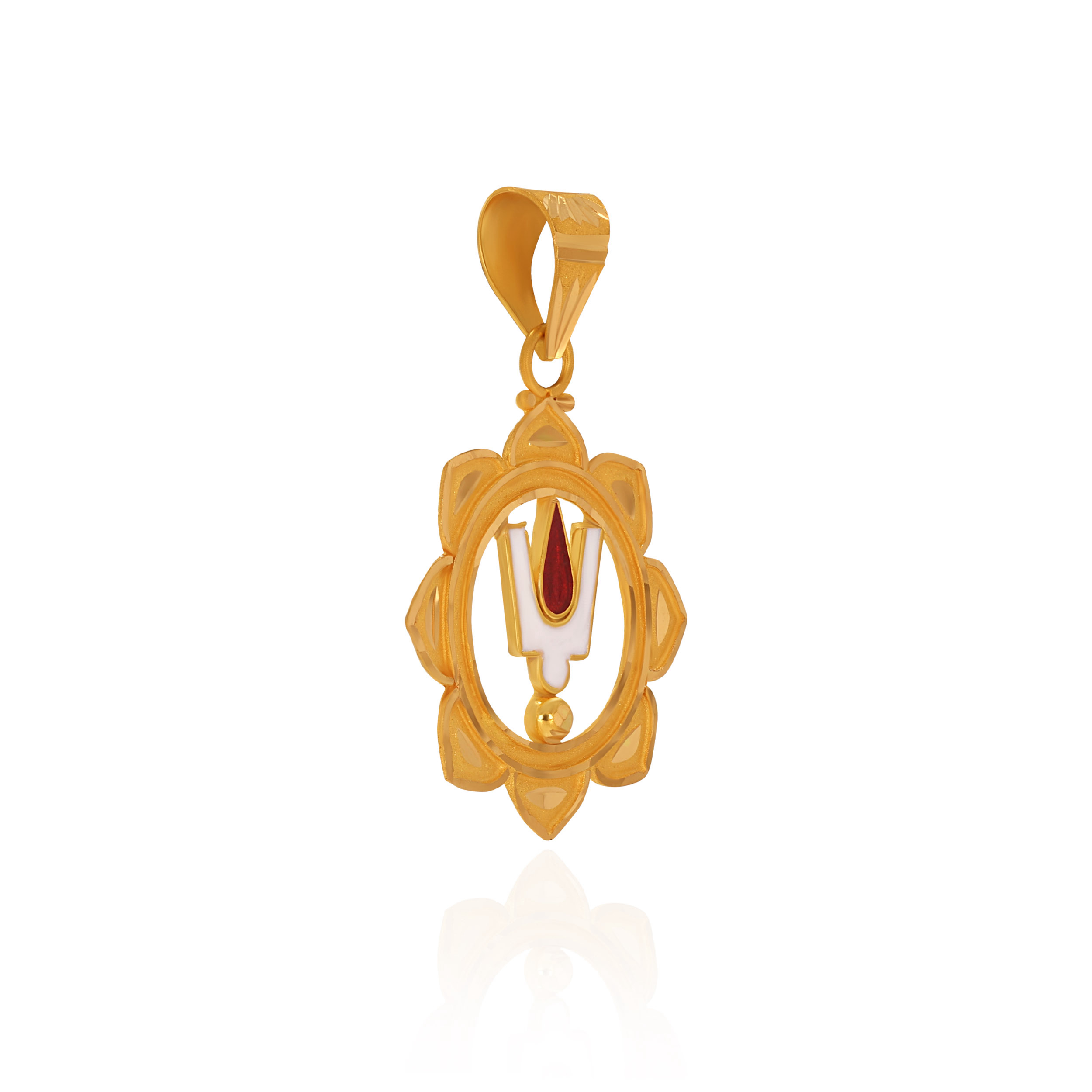 Spiritual Namam Gold Pendant - Senco Gold and Diamonds