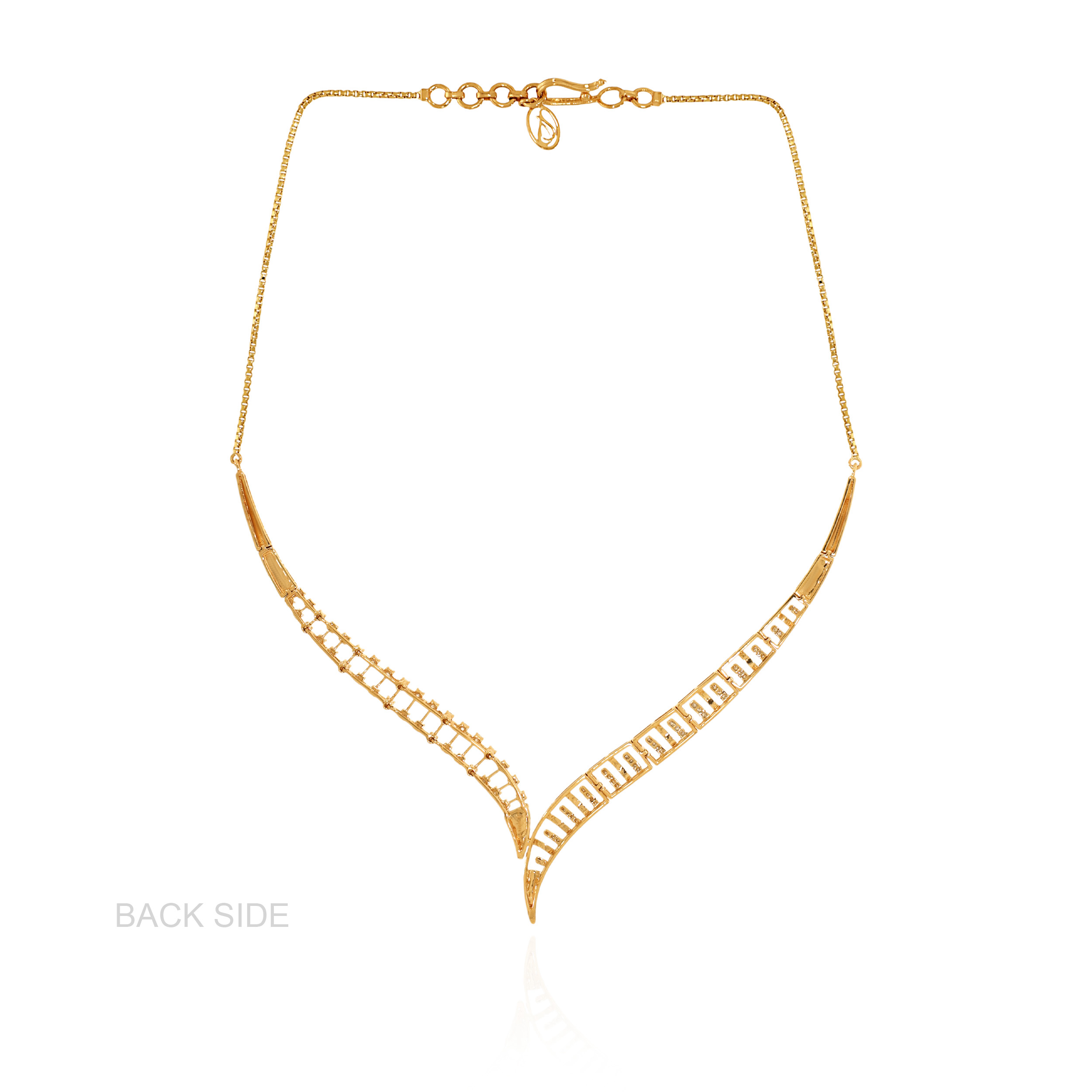 Velora Curve Diamond Necklace - Senco Gold and Diamonds