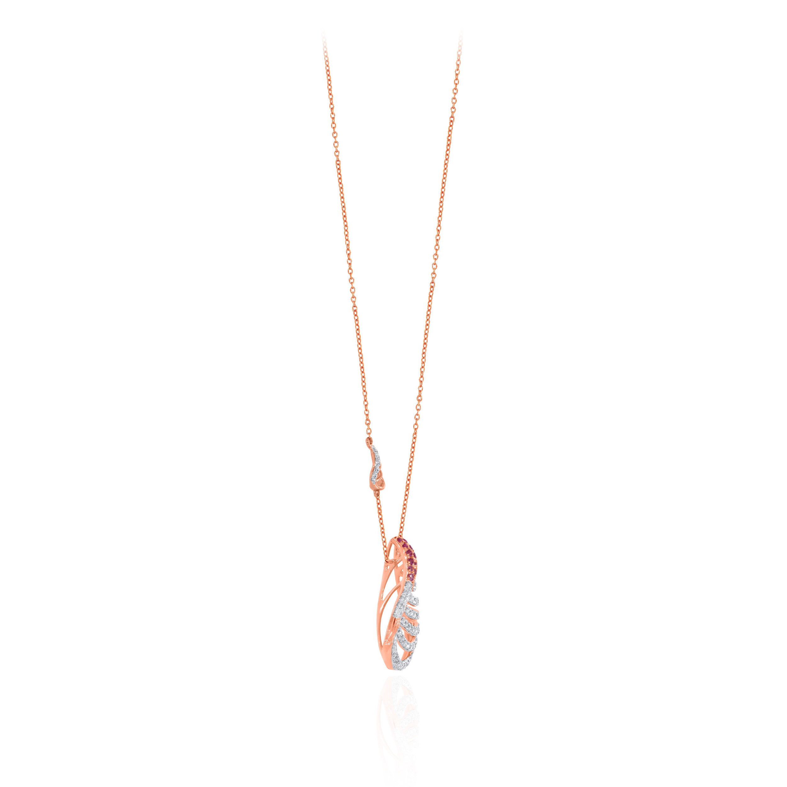 Modern Muse Diamond Chain Pendant - Senco Gold and Diamonds
