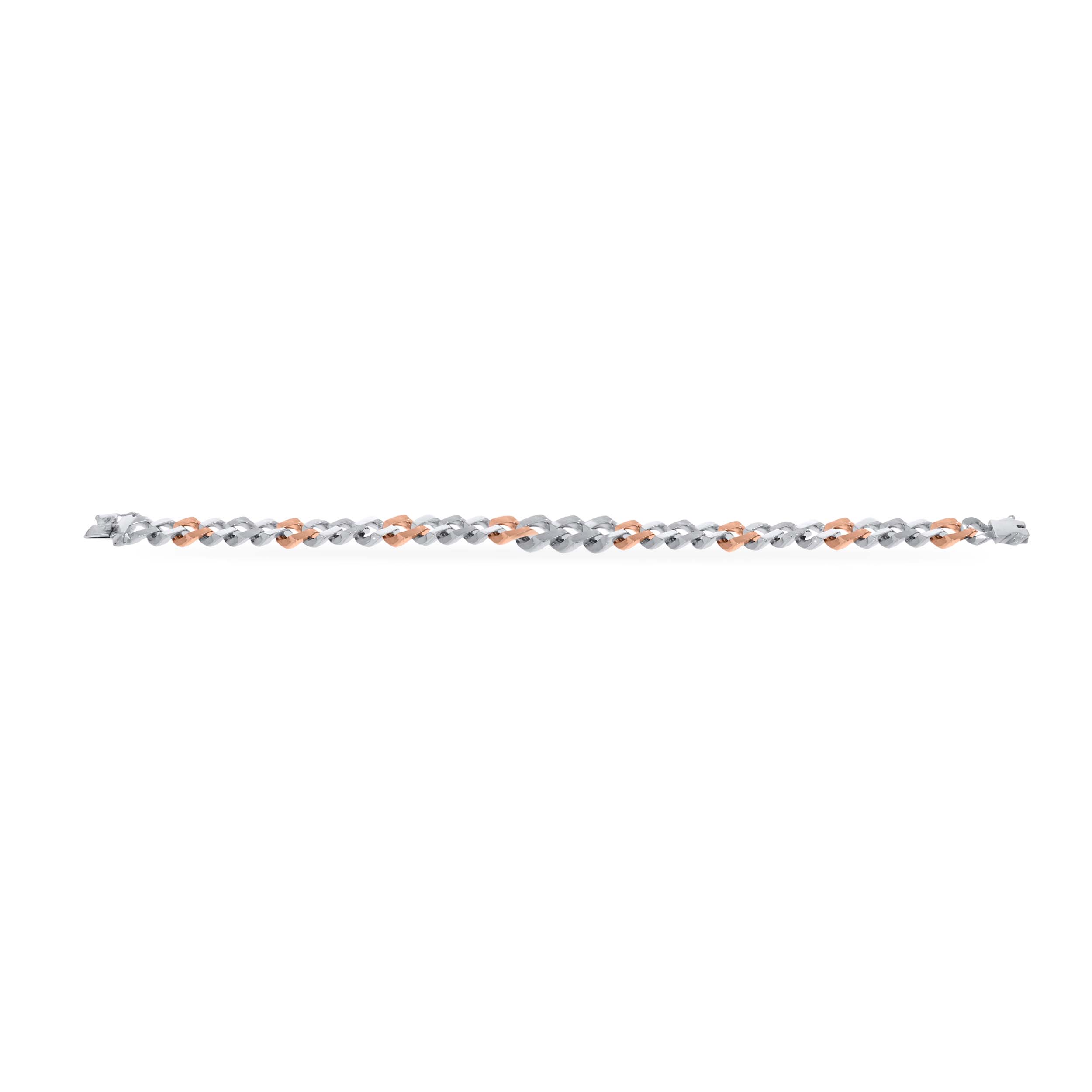 Gentleman's Charm Men Platinum Wristlet - Senco Gold and Diamonds