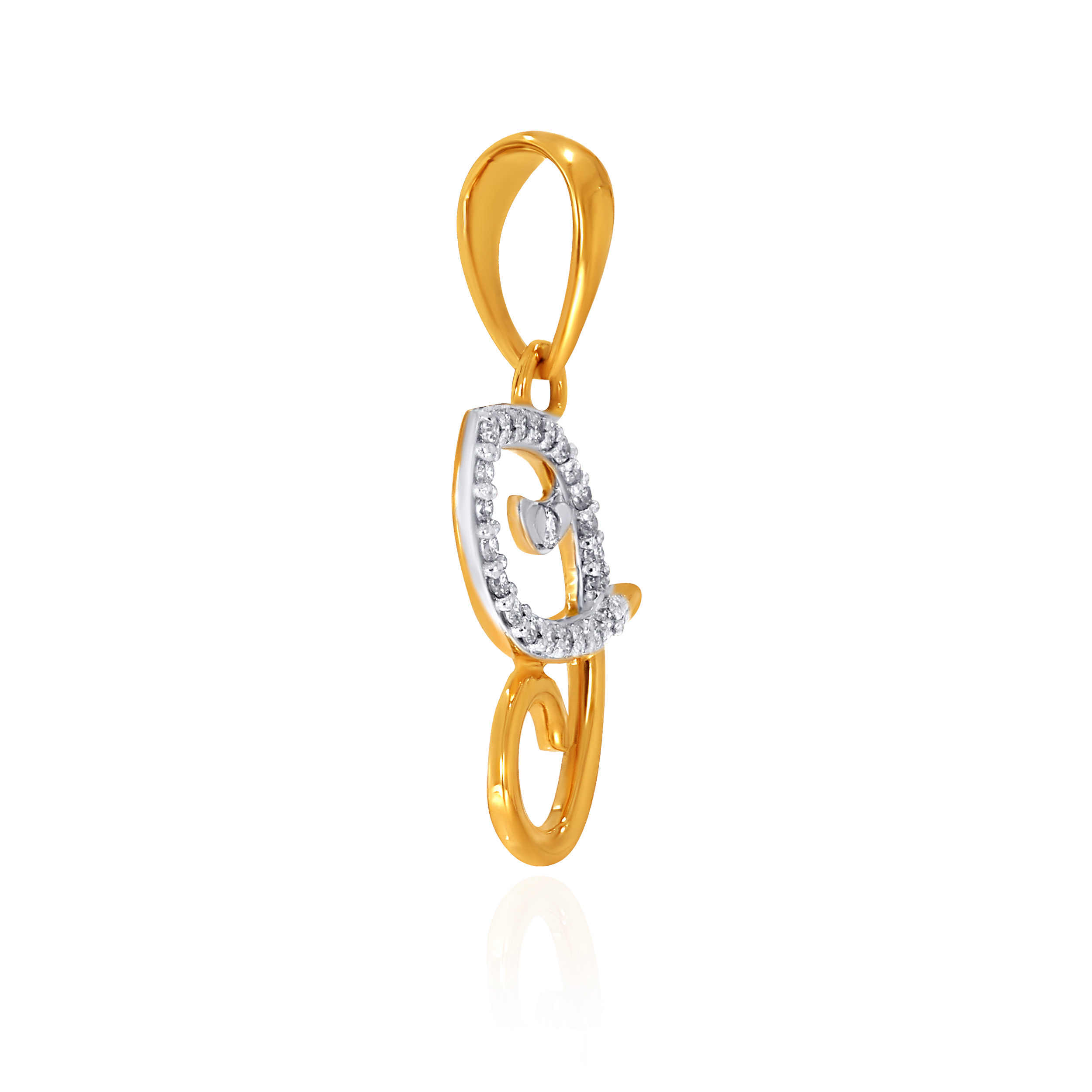 Sacred Sparkle Ganesh Diamond Pendant - Senco Gold and Diamonds