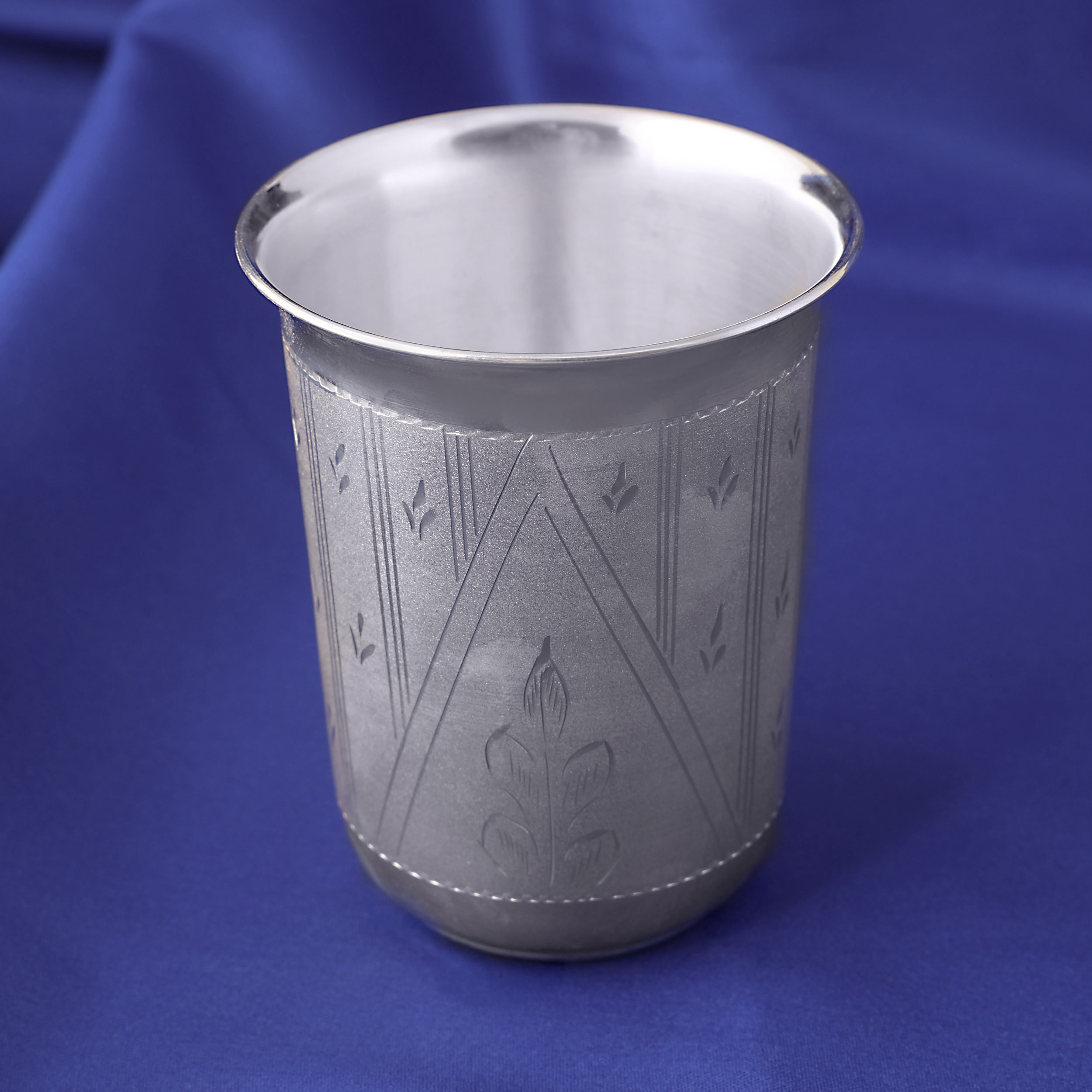 Auspicious Silver Heritage Glass - Senco Gold and Diamonds