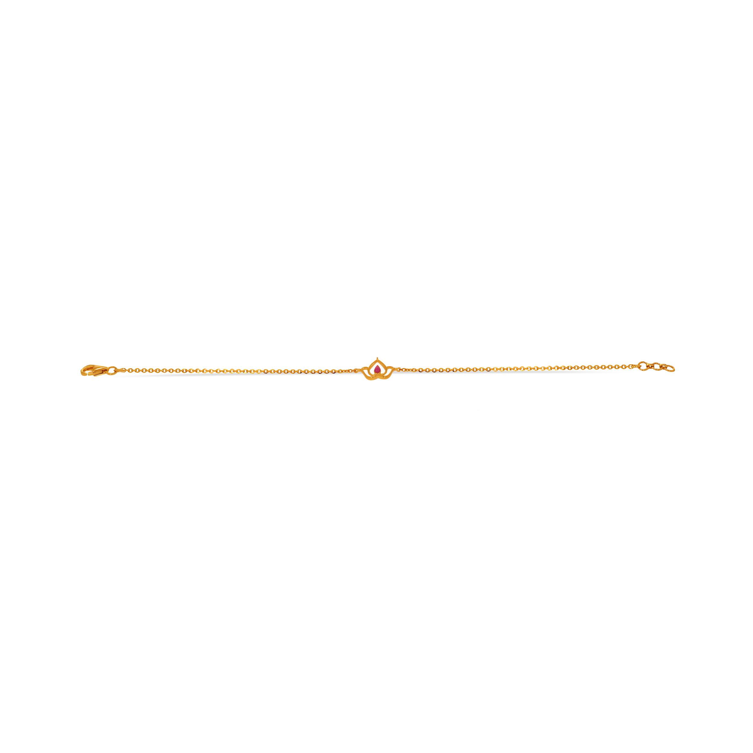 Floret Glow Gold Bracelet - Senco Gold and Diamonds