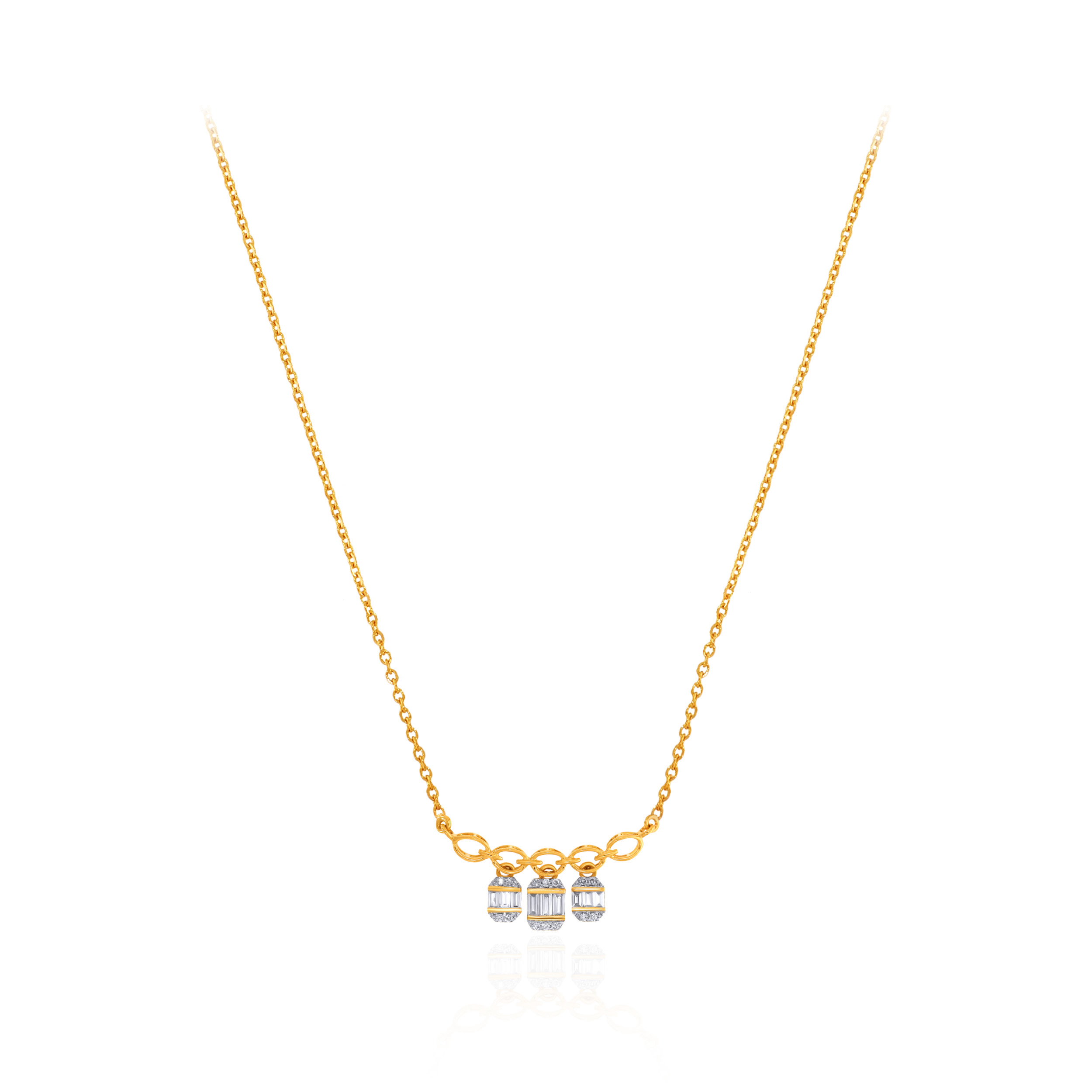 Aurora Droplet Diamond Pendant - Senco Gold and Diamonds