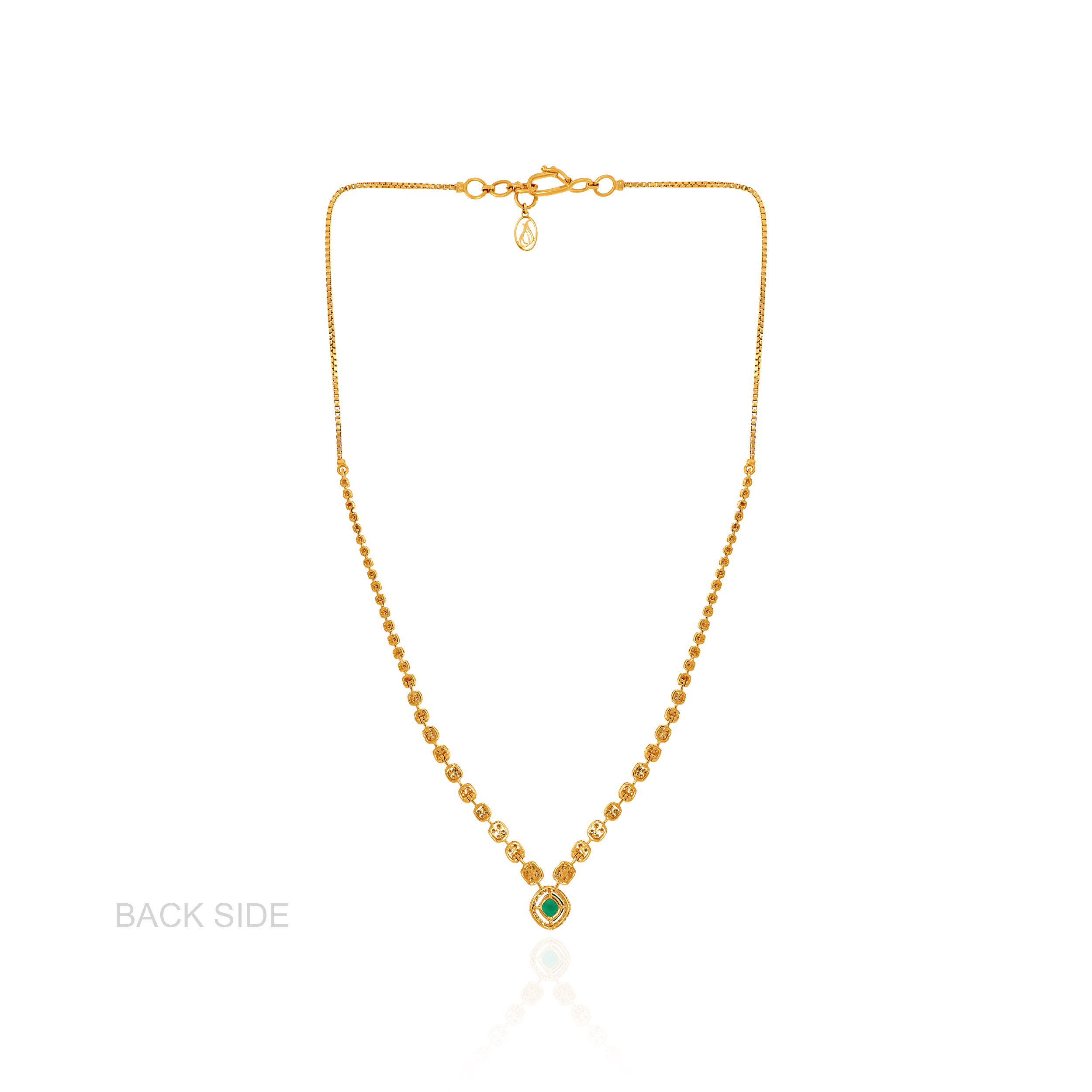 Lustrous Trails Diamond Gold Necklace - Senco Gold and Diamonds