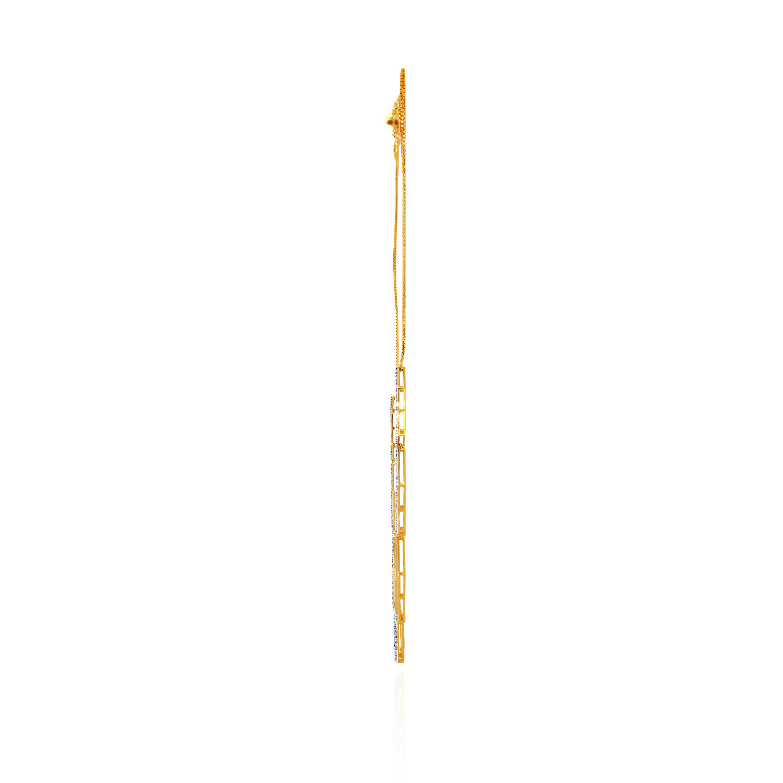 Kinetic Sparkle Diamond Necklace - Senco Gold and Diamonds