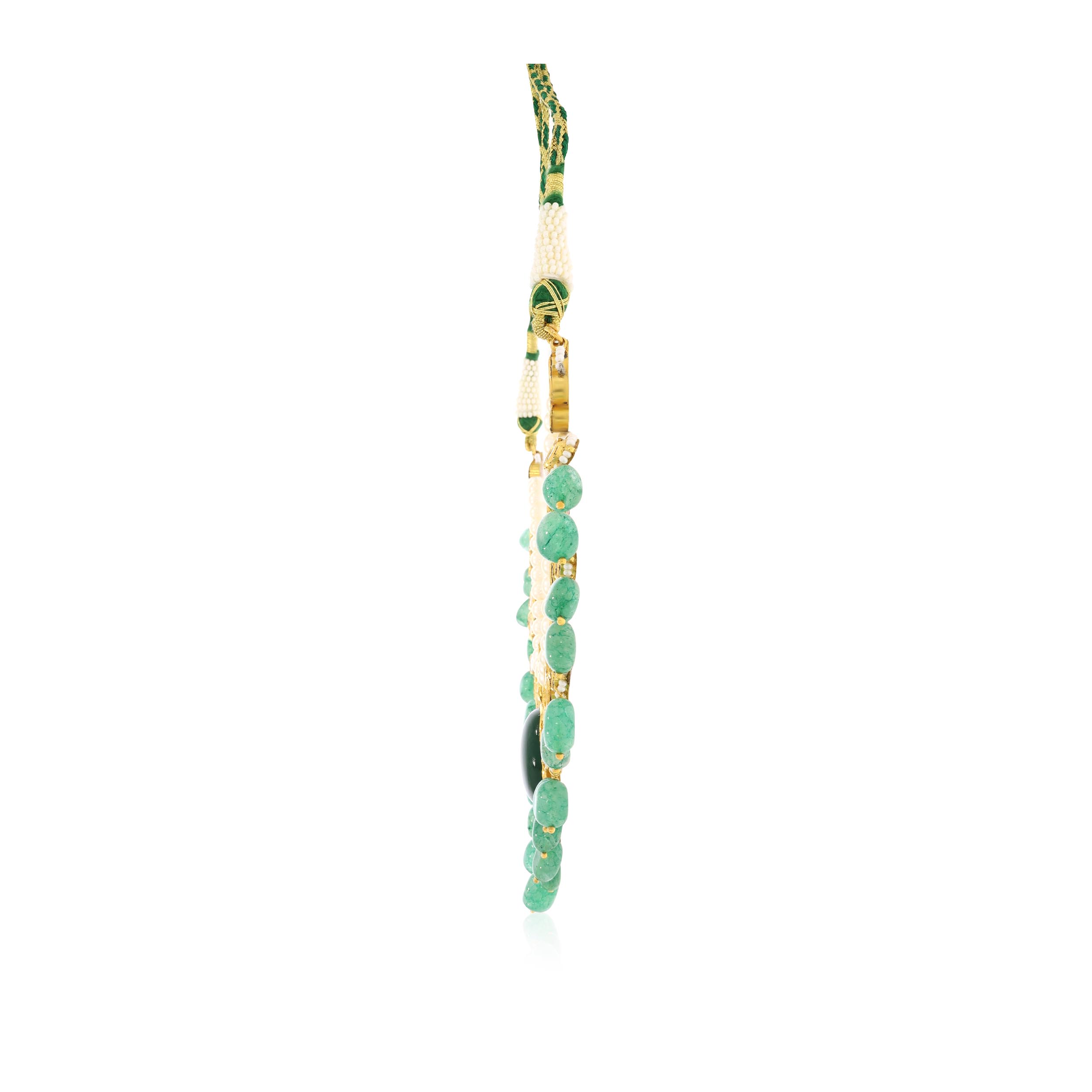 Aura of Pebbles Polki Necklace - Senco Gold and Diamonds