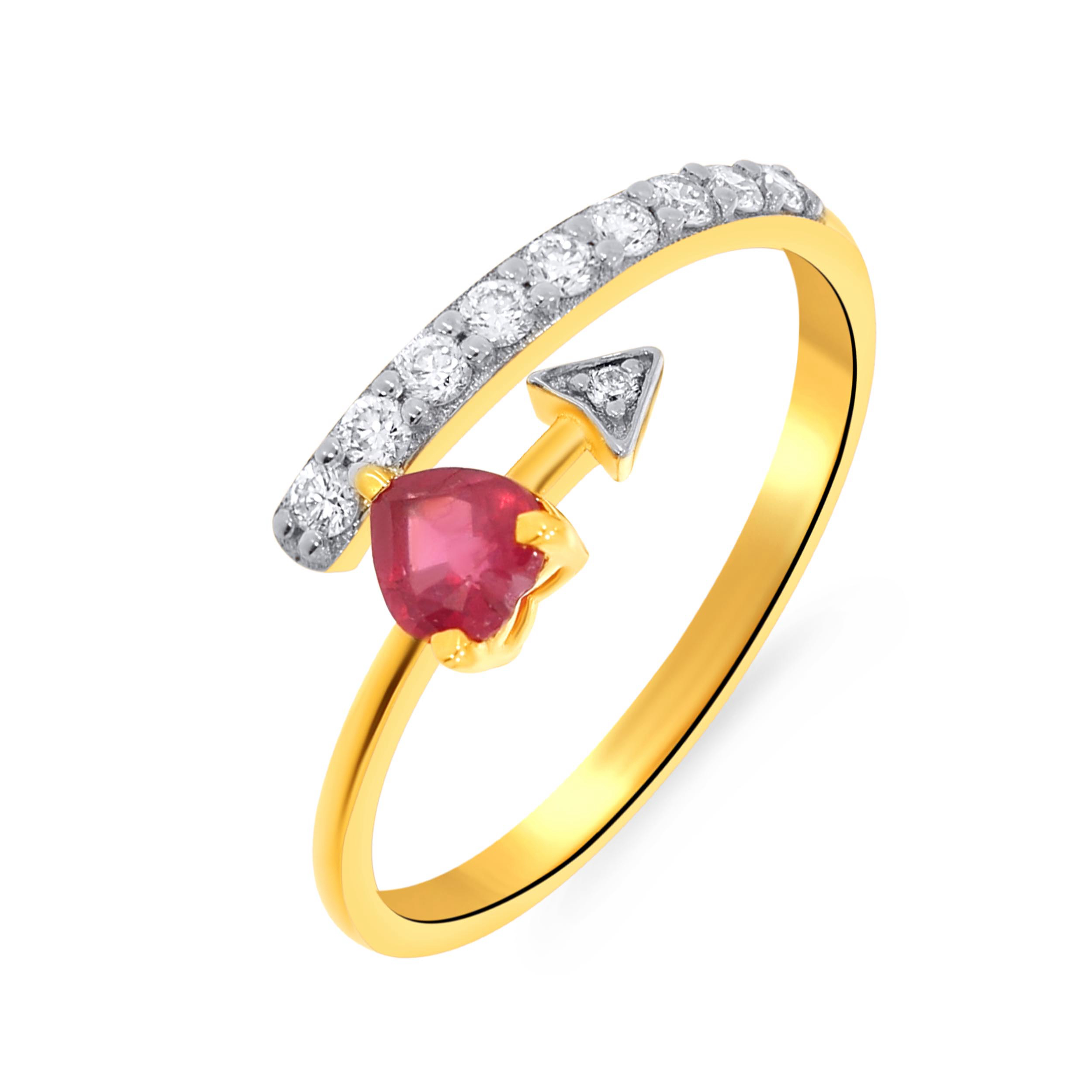 Cupid's Arrow Diamond Ring - Senco Gold and Diamonds