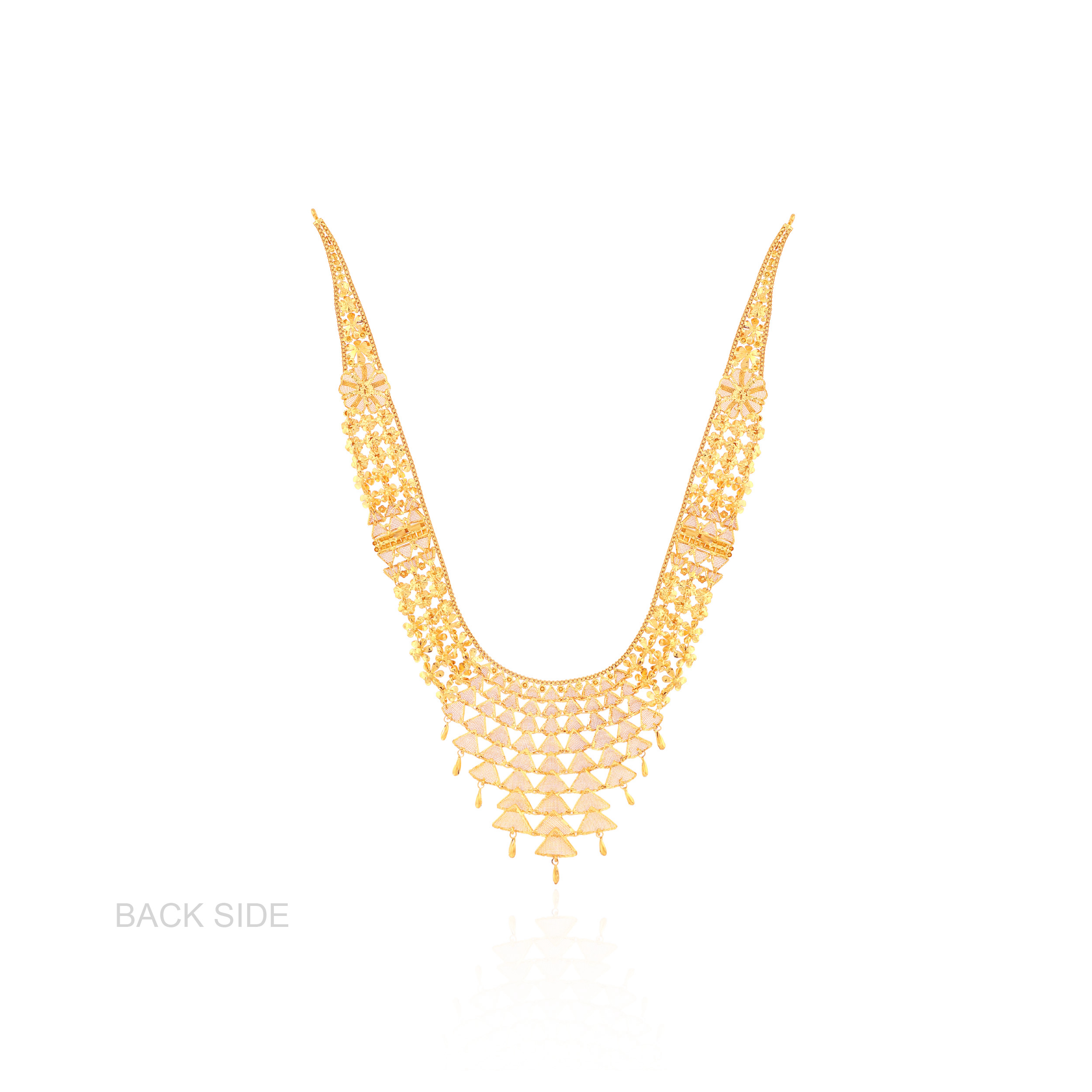 Intricate Shells Gold Necklace - Senco Gold and Diamonds