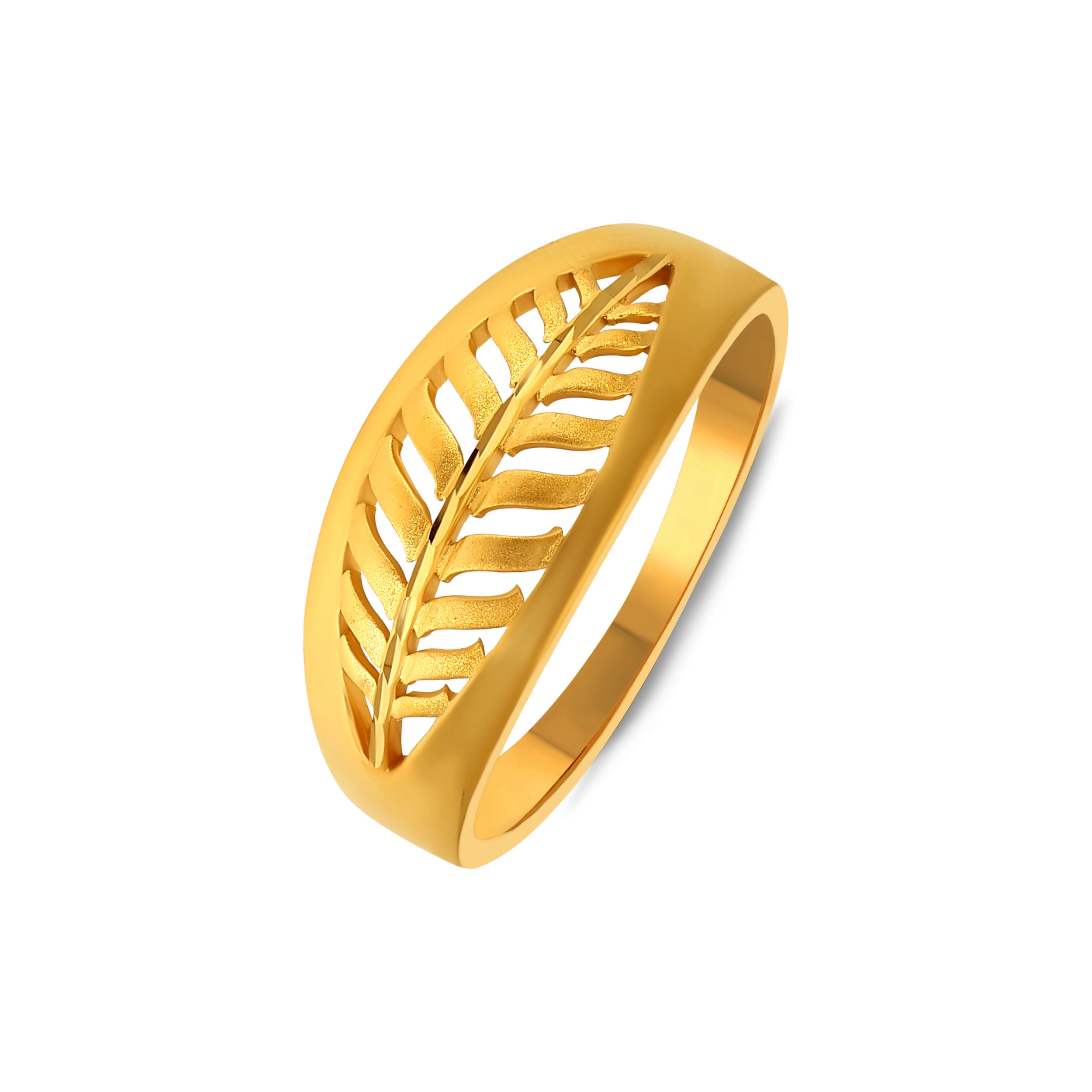 22K Yellow Gold Ring_GLR-SAD0001191 - Senco Gold and Diamonds