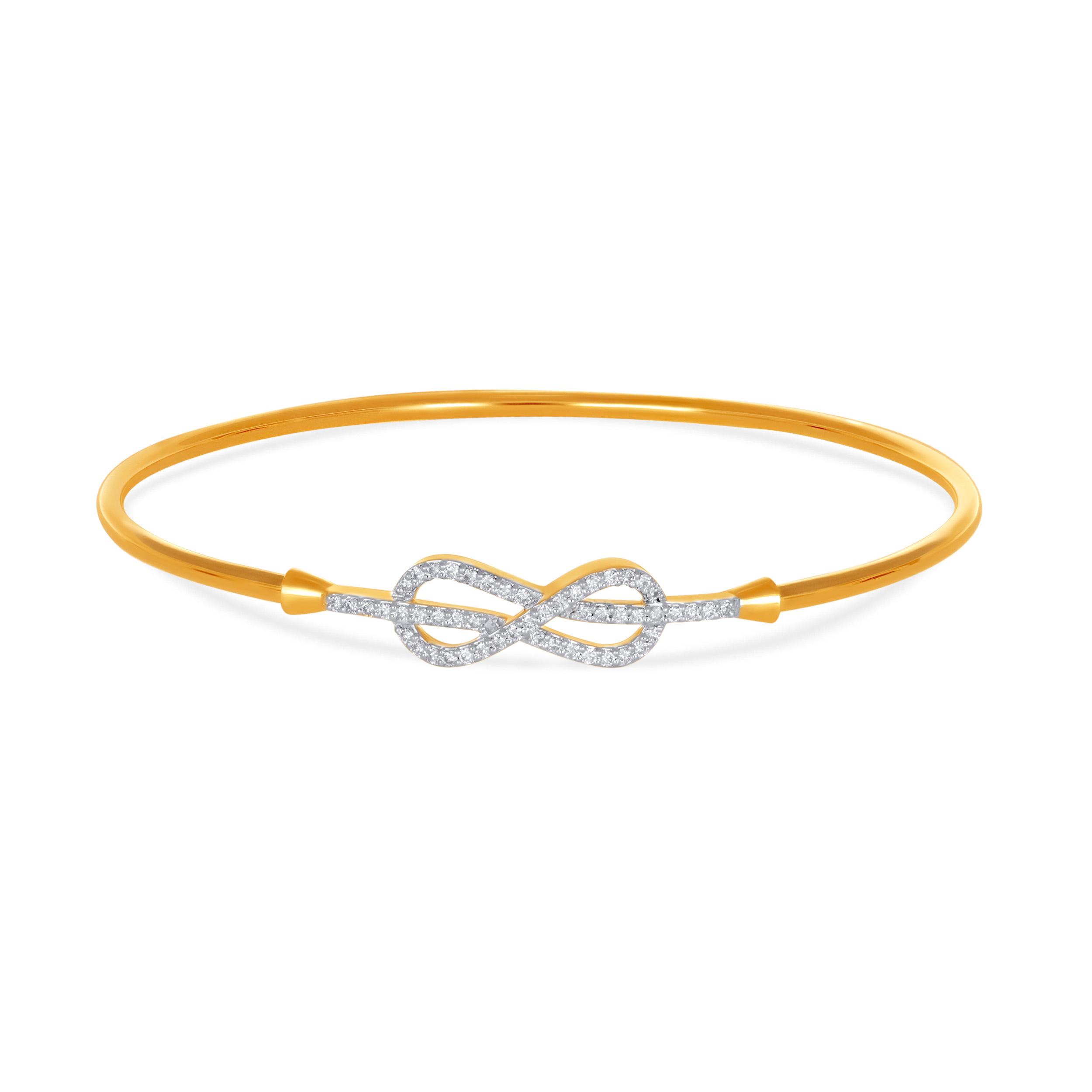 Infinite Sparkle Diamond Noa Bangle - Senco Gold and Diamonds