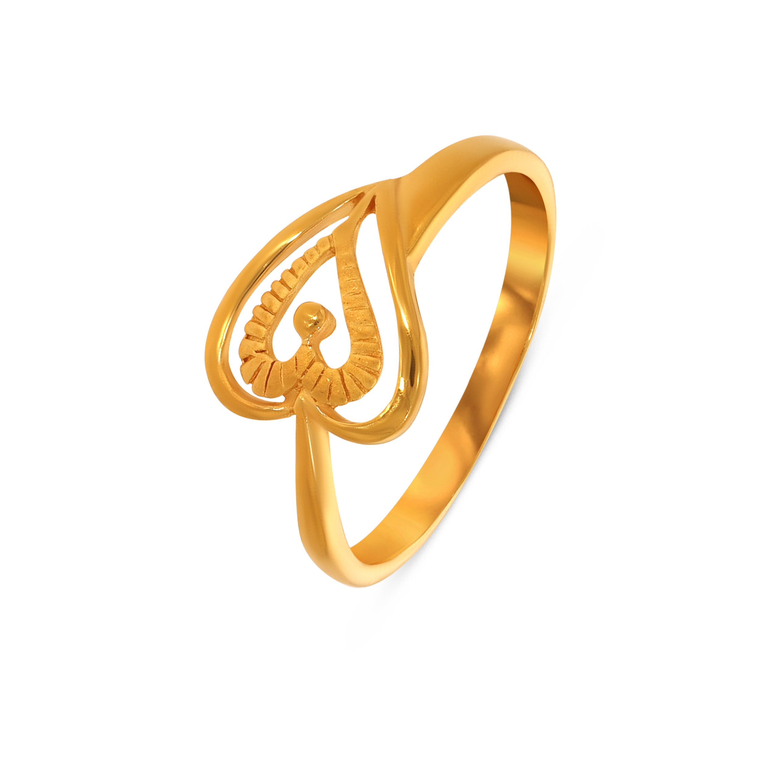 22K Yellow Gold Ring-GLR-D000075658 - Senco Gold and Diamonds