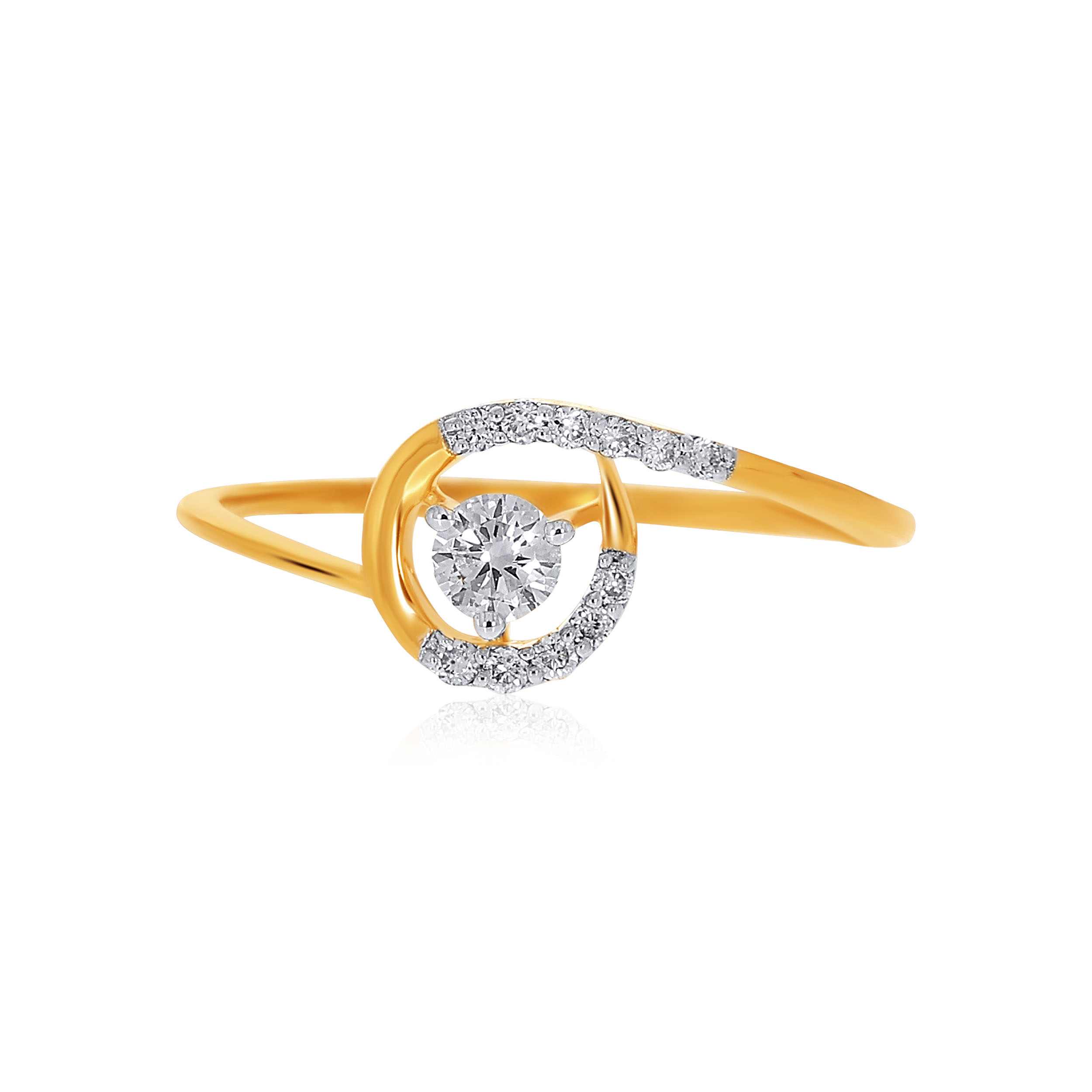 Trail of Shimmer Diamond Ring - Senco Gold and Diamonds