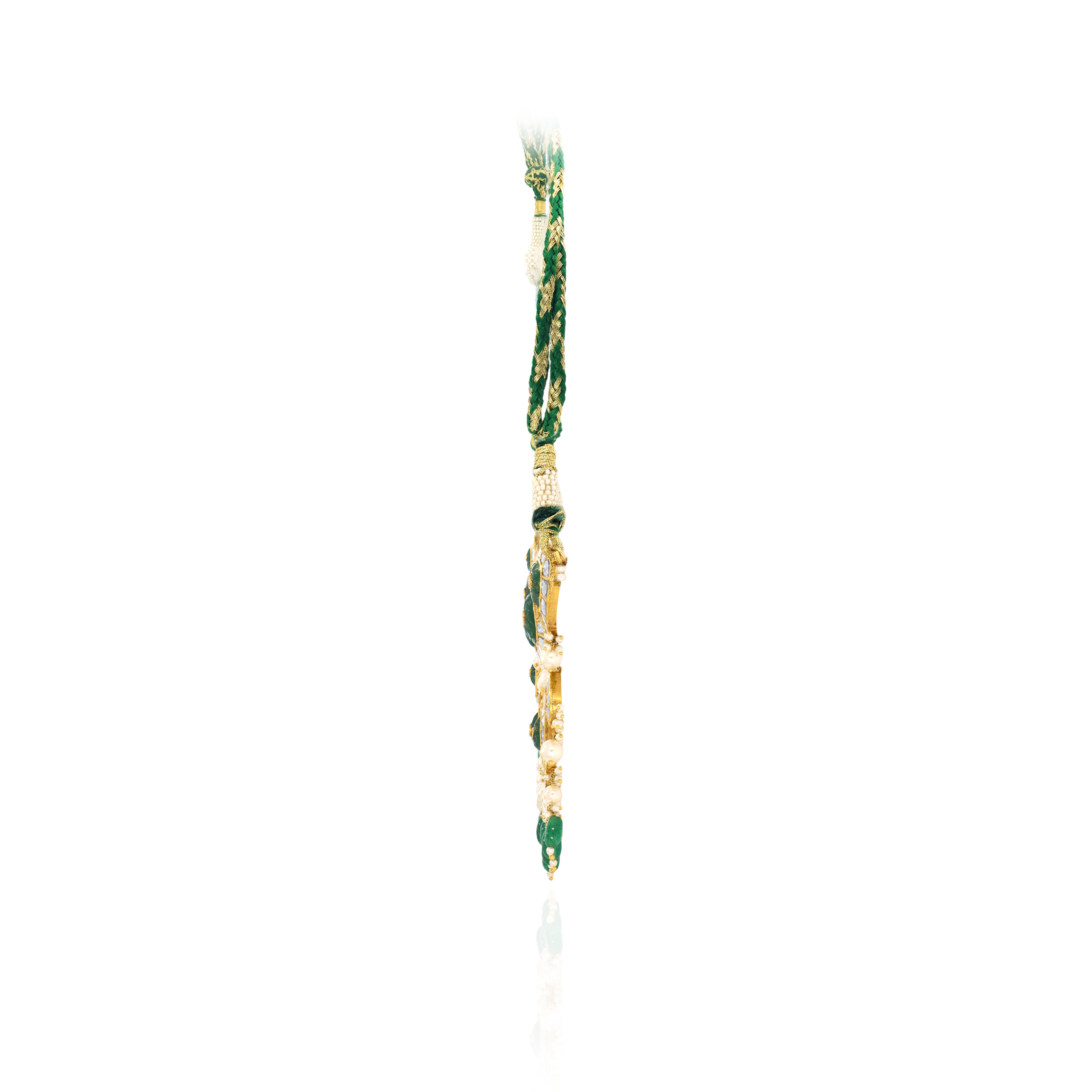 Mughal Muse Polki Kundan Choker - Senco Gold and Diamonds