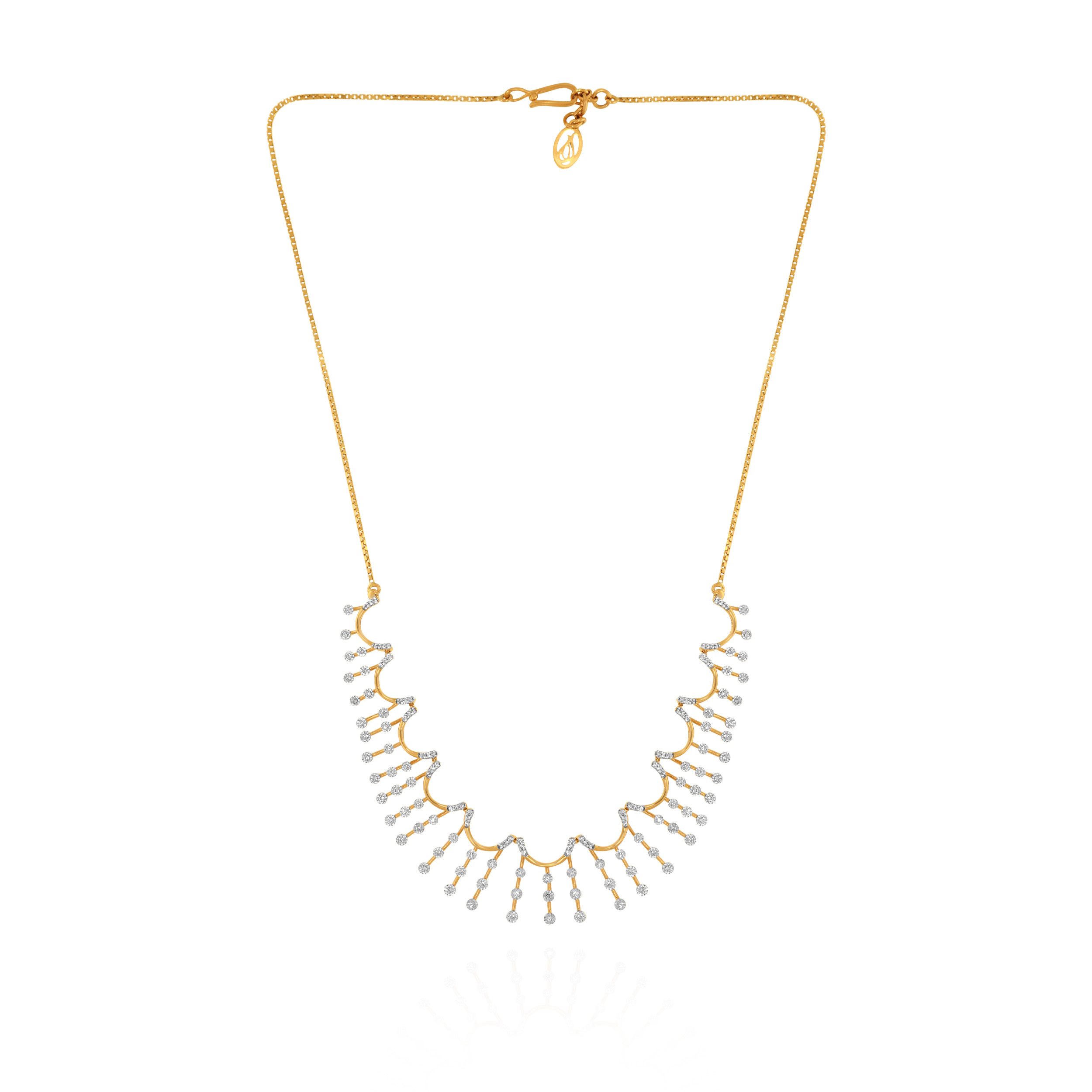 Floating Radiance Diamond Necklace - Senco Gold and Diamonds