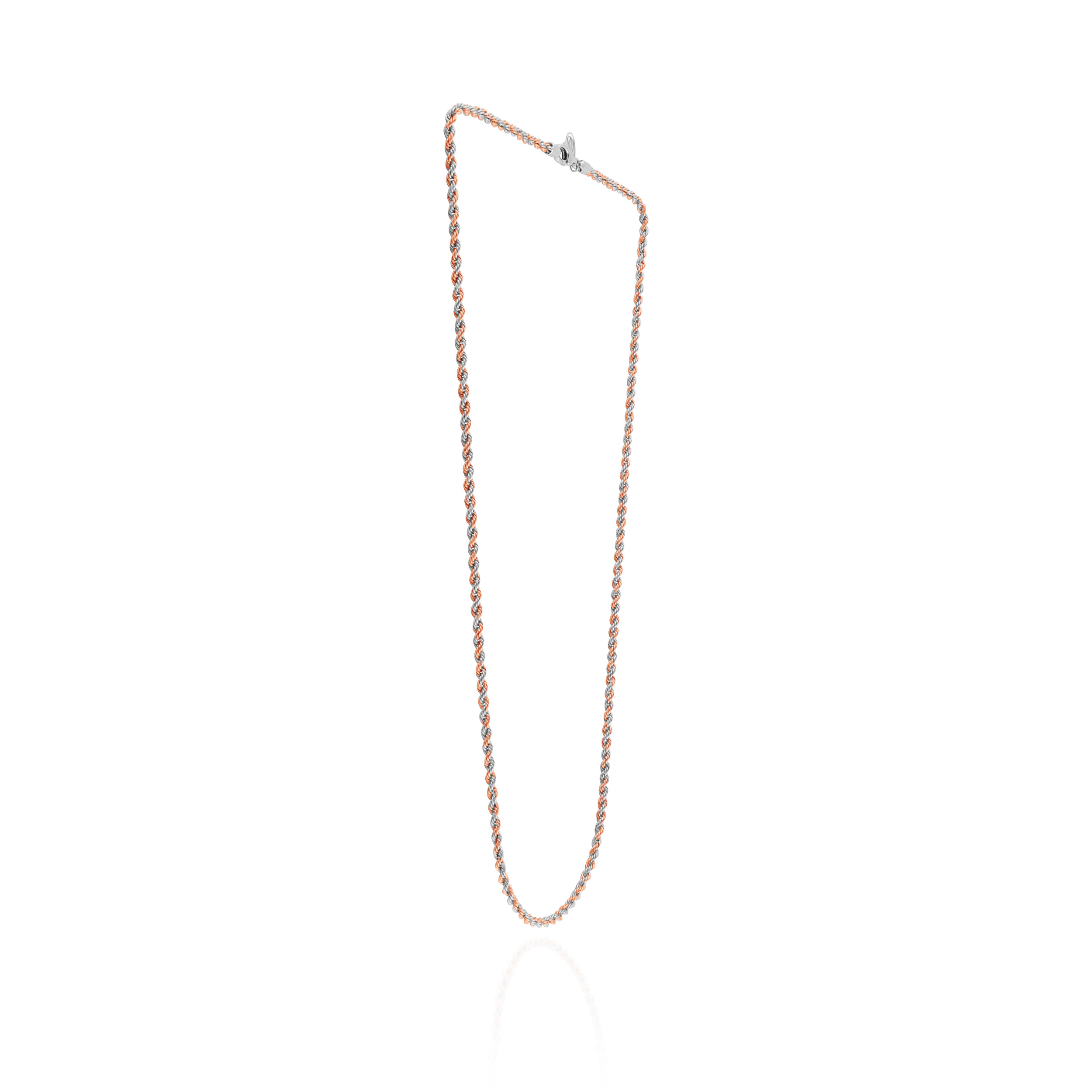 Imperium Dualé Men's Platinum Gold Chain - Senco Gold and Diamonds