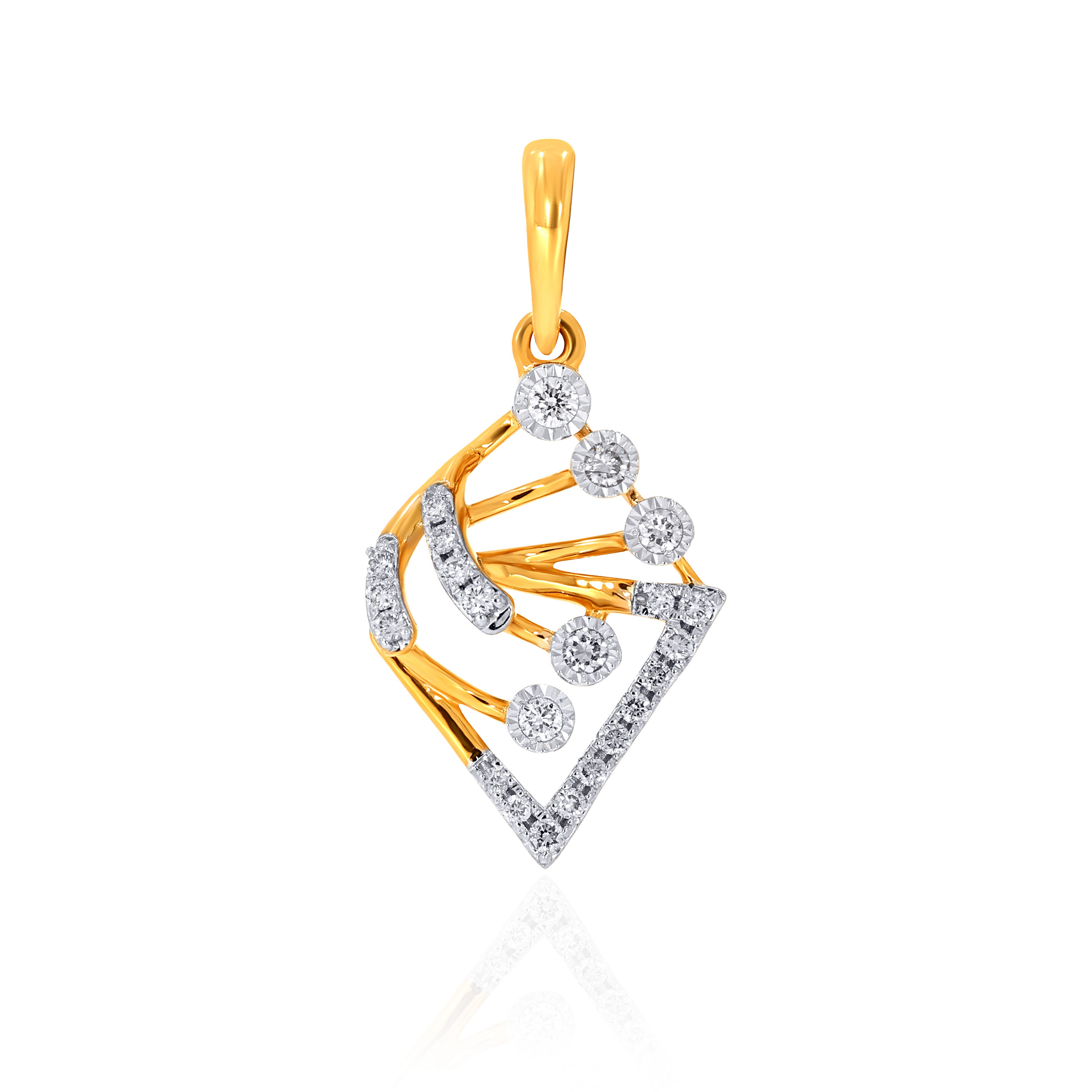 Stellar Burst Diamond Pendant - Senco Gold and Diamonds