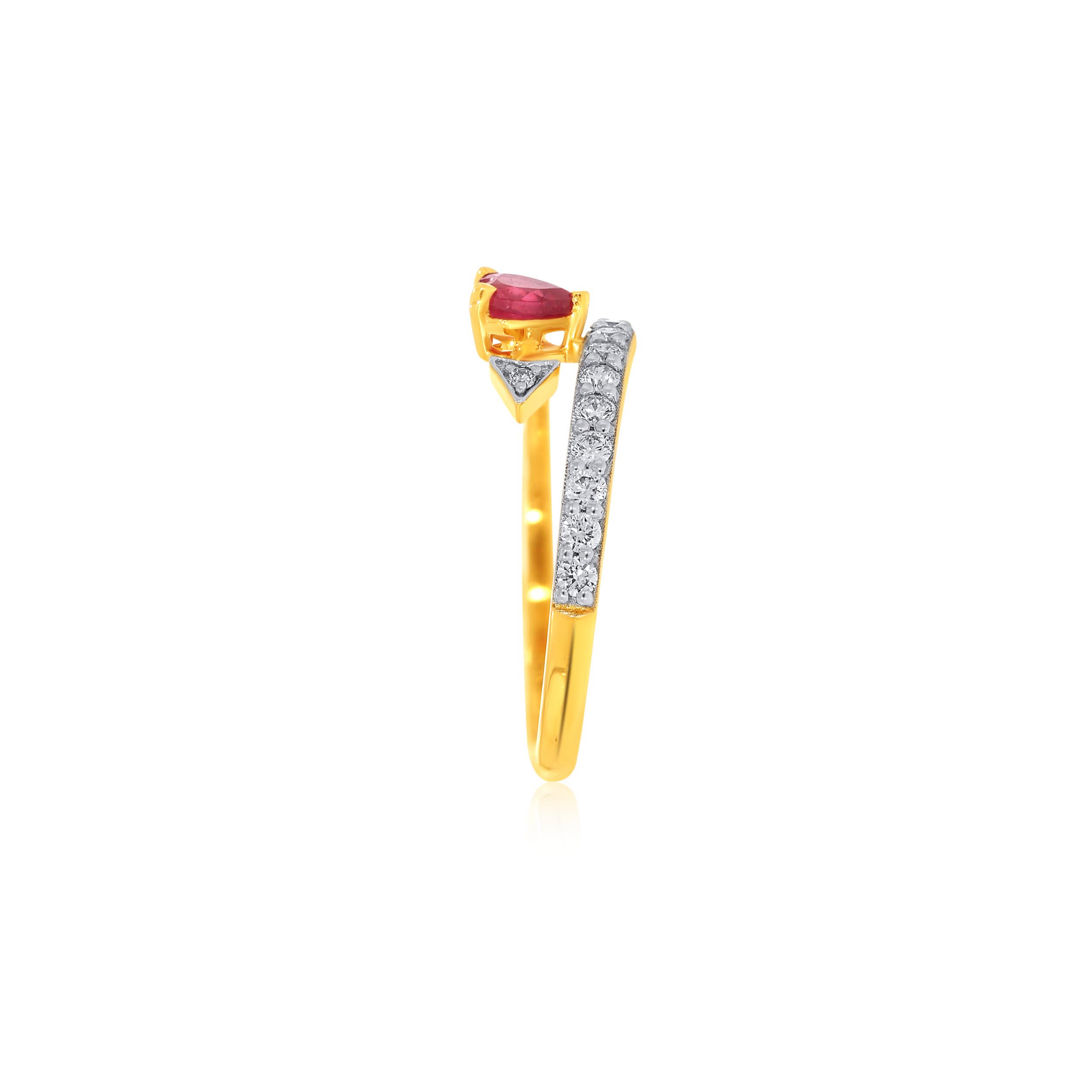 Cupid's Arrow Diamond Ring - Senco Gold and Diamonds