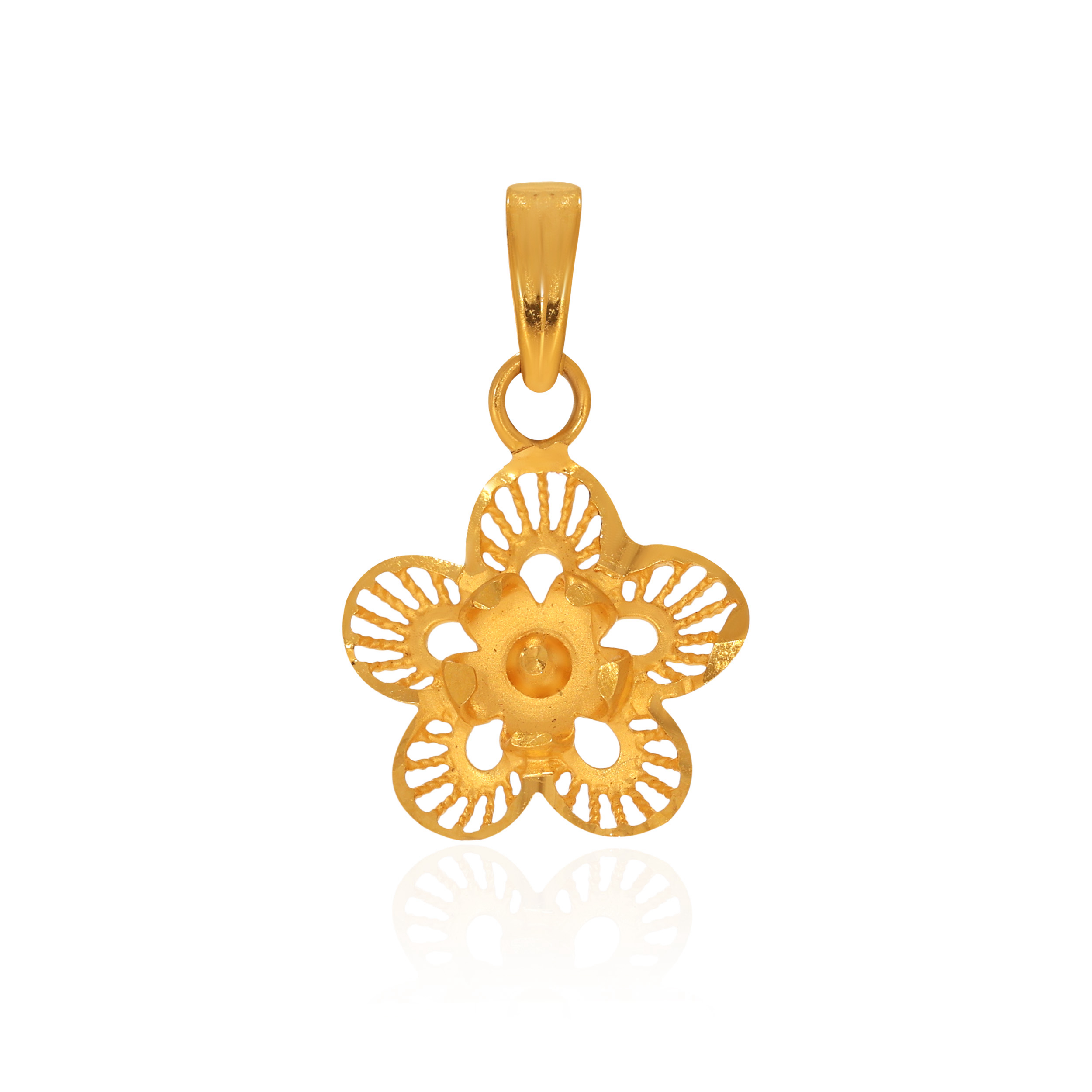 Graceleaf Gold Pendant - Senco Gold and Diamonds