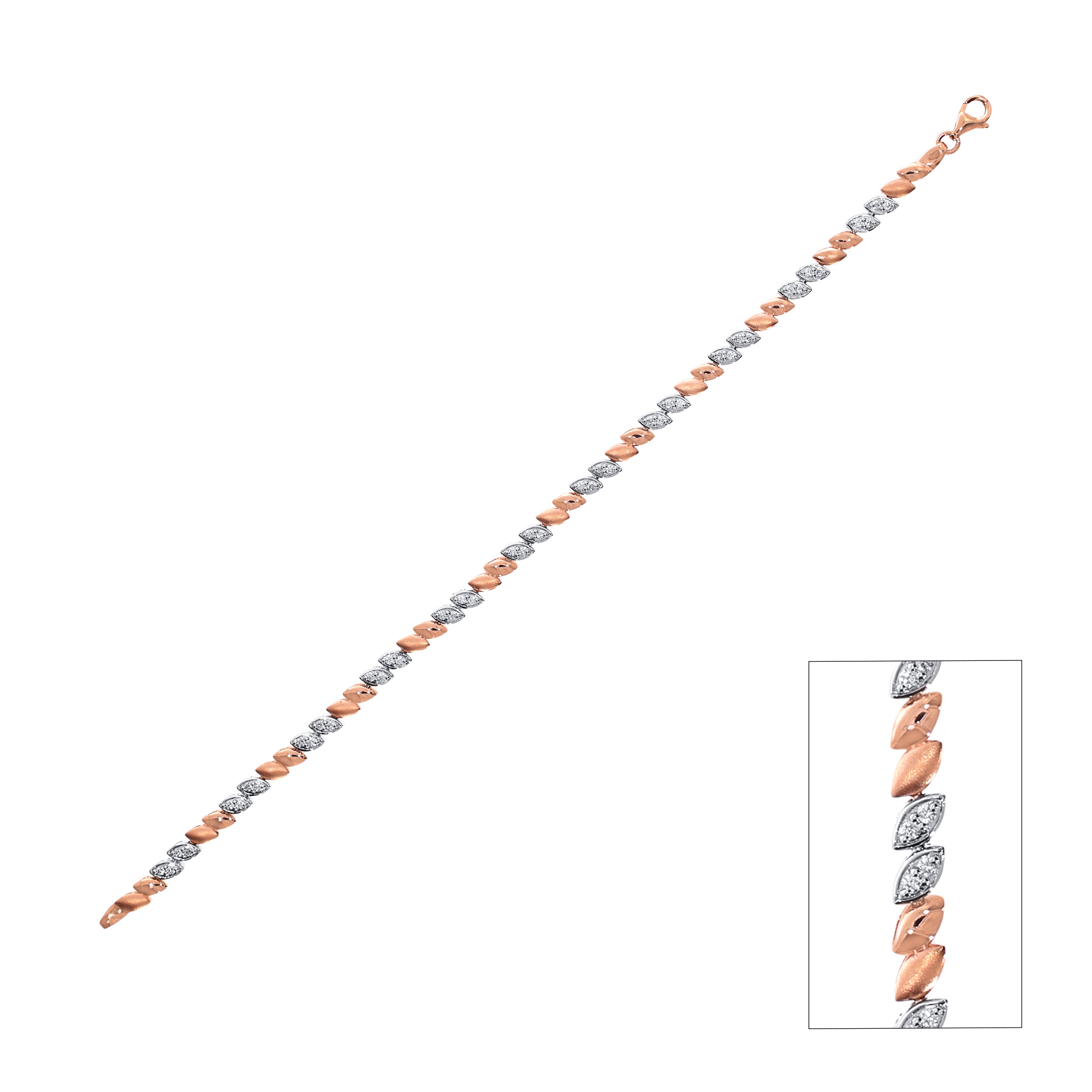 Ethereal Spark Platinum Bracelet - Senco Gold and Diamonds