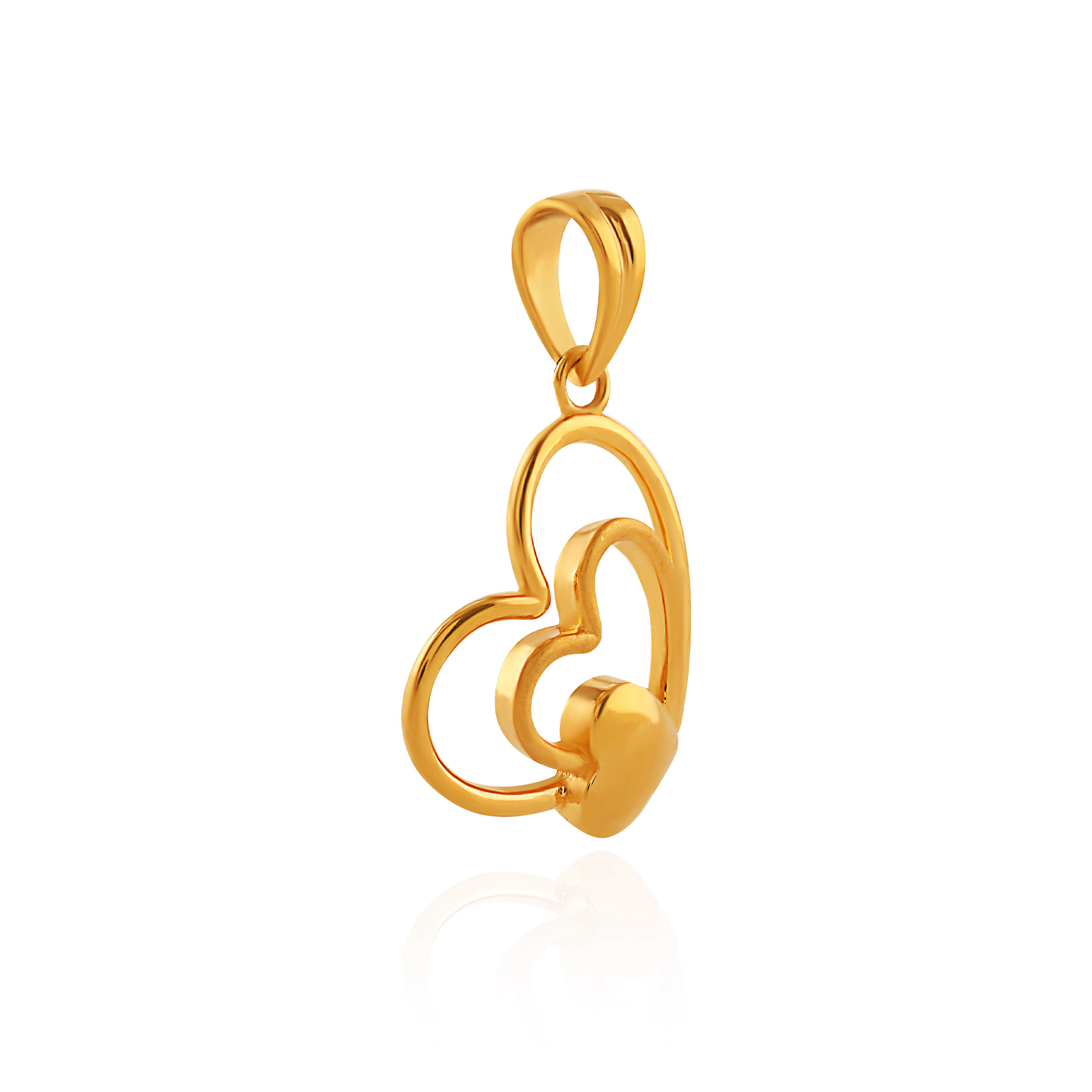 Glow Of Affection Gold Rakhi Pendant - Senco Gold and Diamonds