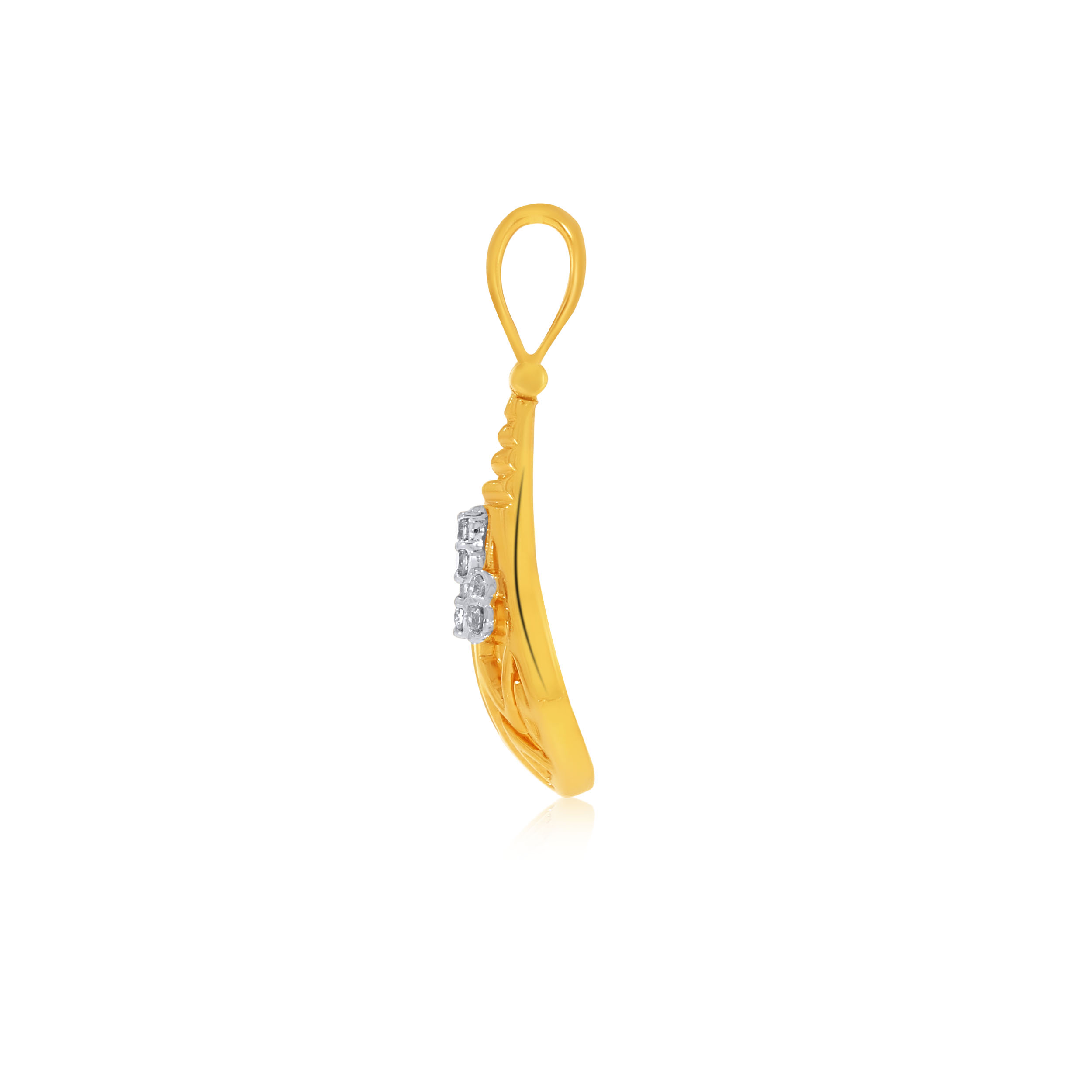 Shiny Chime Diamond Pendant - Senco Gold and Diamonds