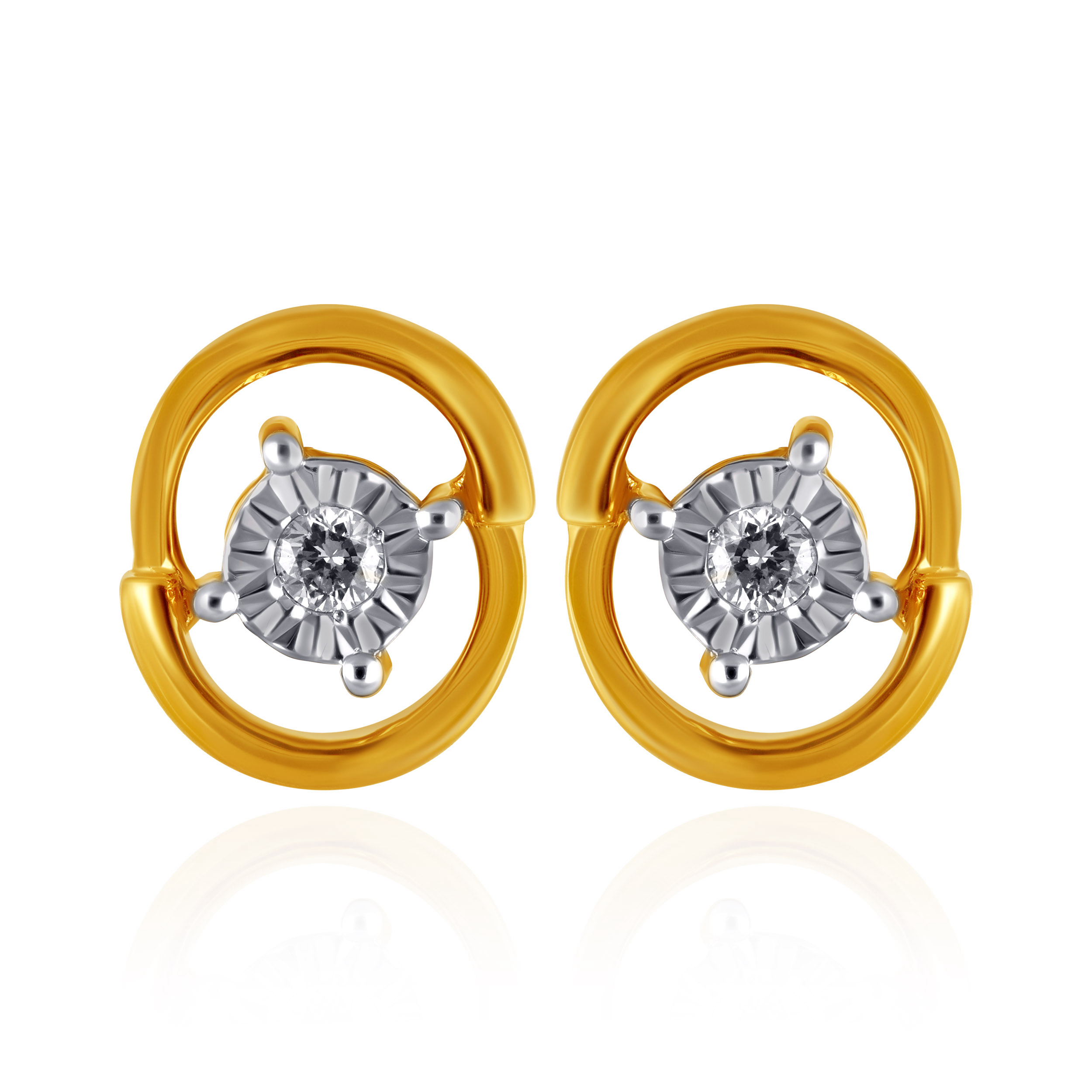 Glowline Diamond Studs - Senco Gold and Diamonds