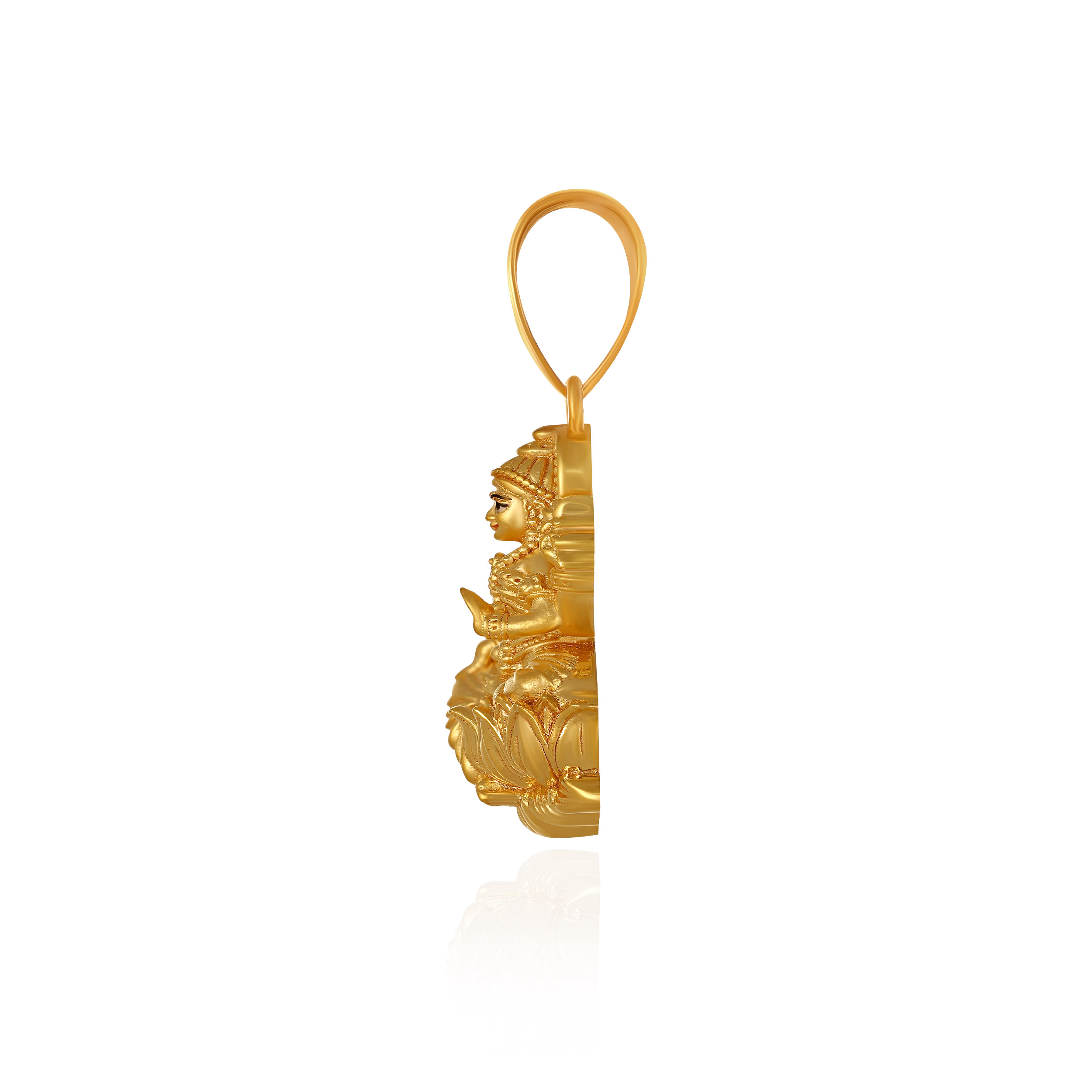 Radiance of Lakshmi Gold Pendant - Senco Gold and Diamonds