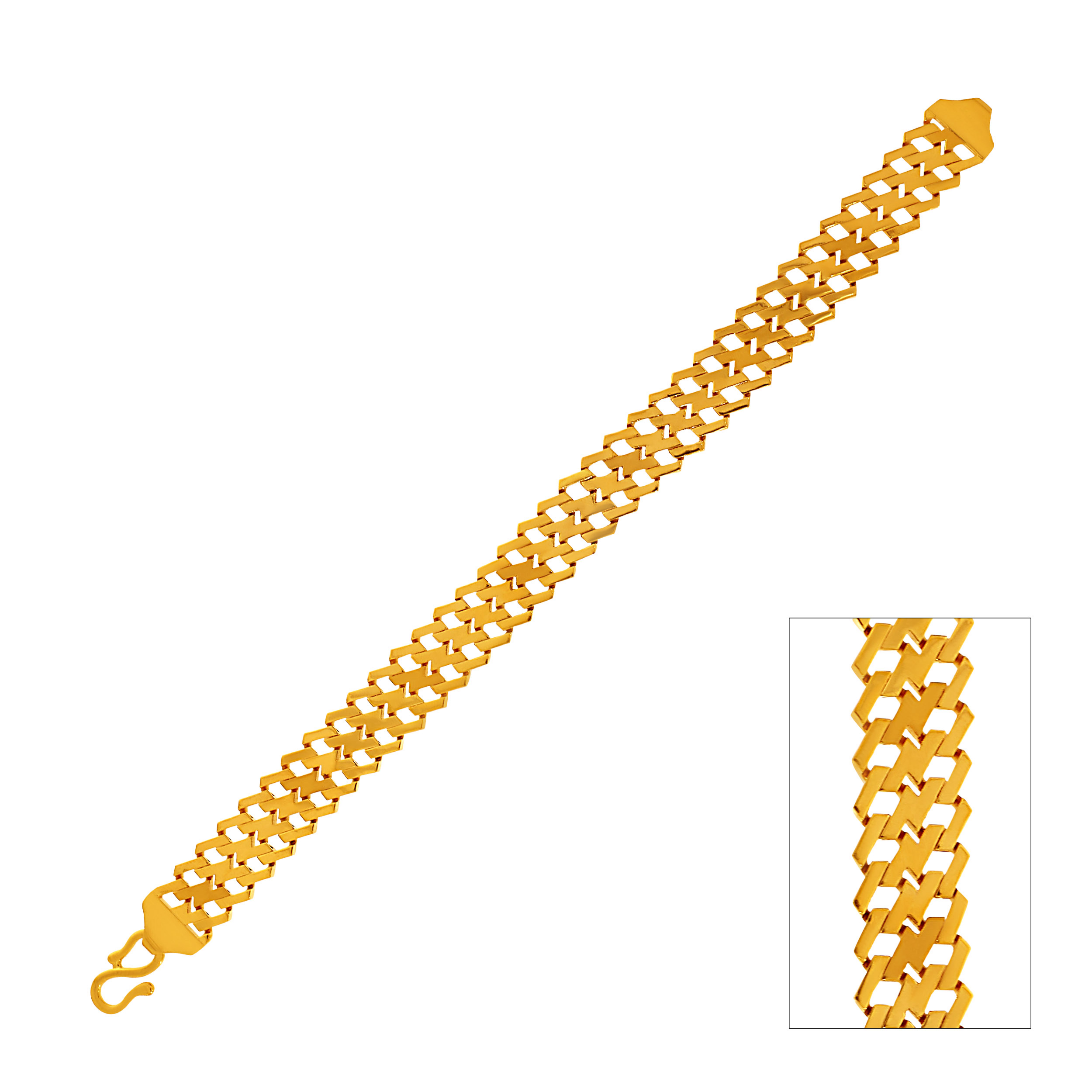 Urban Gold Men's Wristlet - Senco Gold and Diamonds