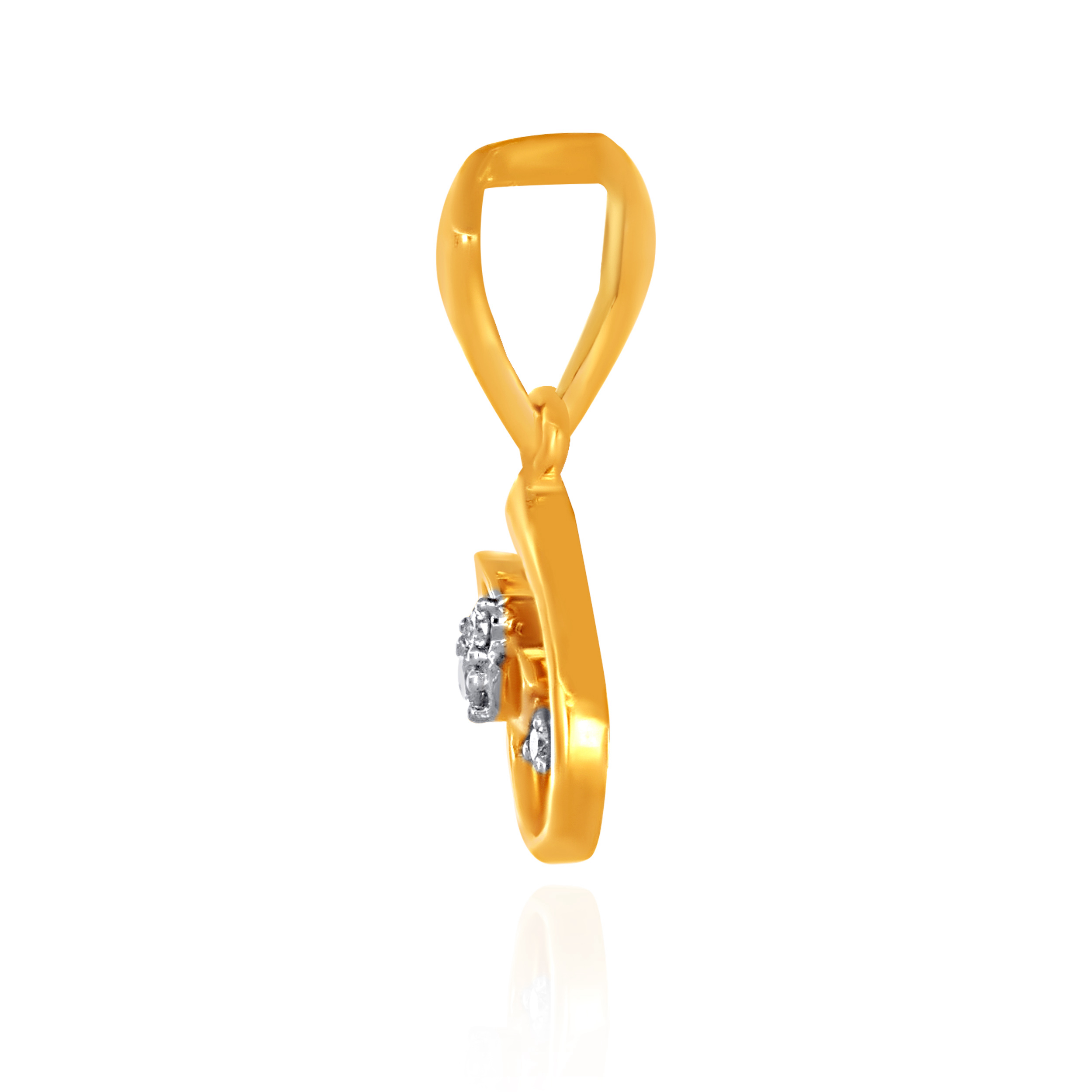 Trinity Petal Diamond Pendant - Senco Gold and Diamonds