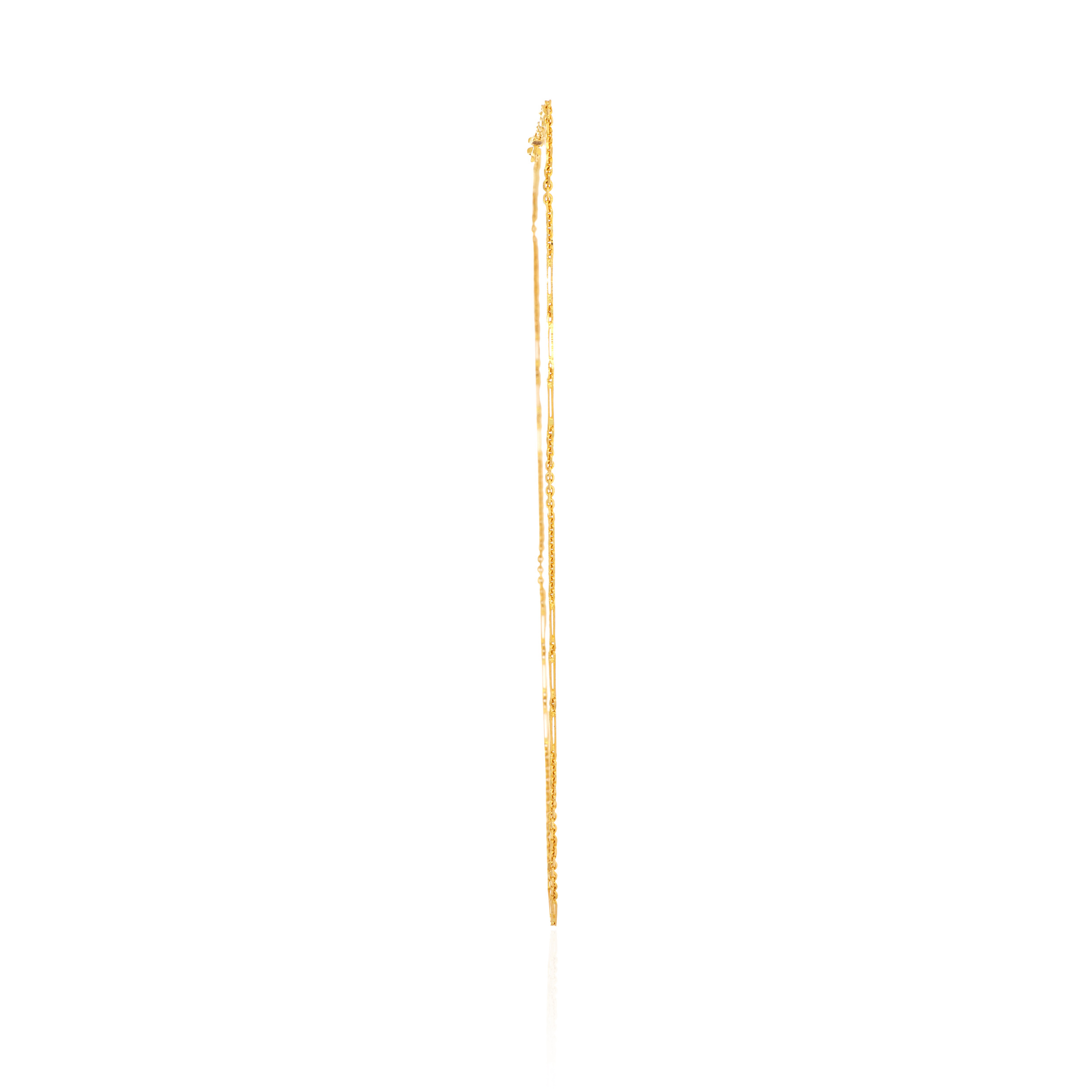 22K Yellow Gold Mens Chain-GC-D000557836 - Senco Gold and Diamonds