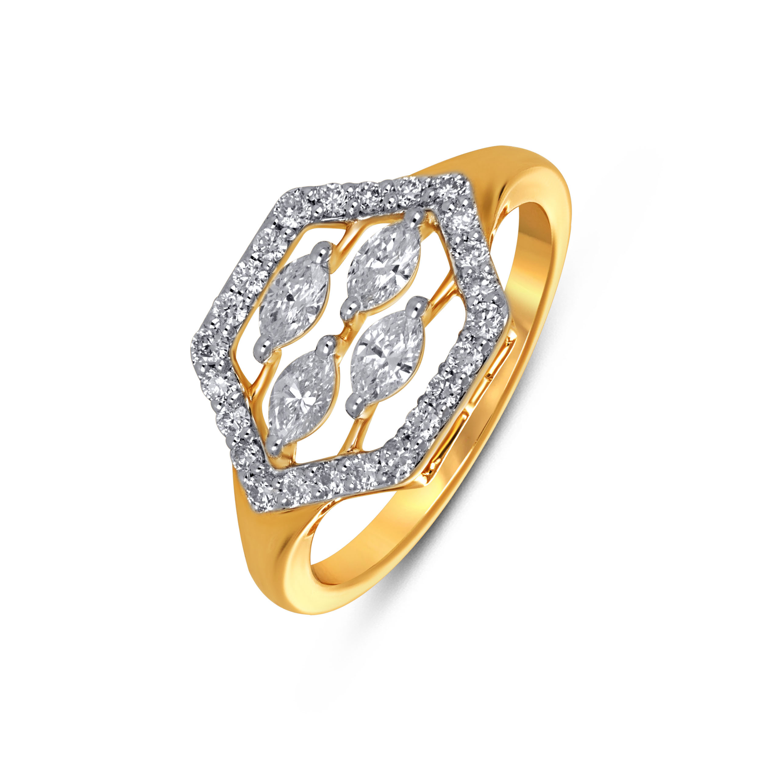 Eminence Marquise Diamond Ring