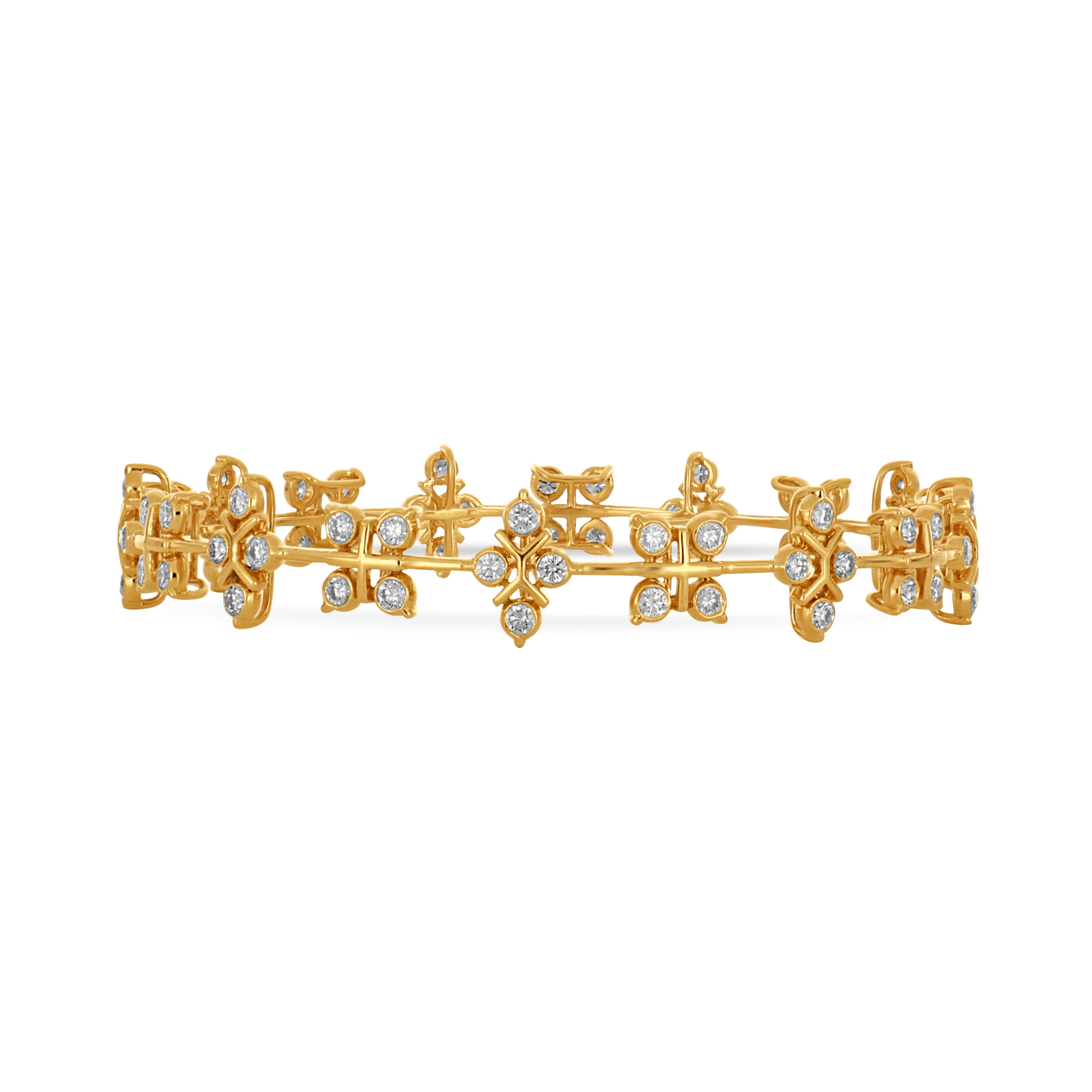 Gilded Lace Diamond Churi - Senco Gold and Diamonds