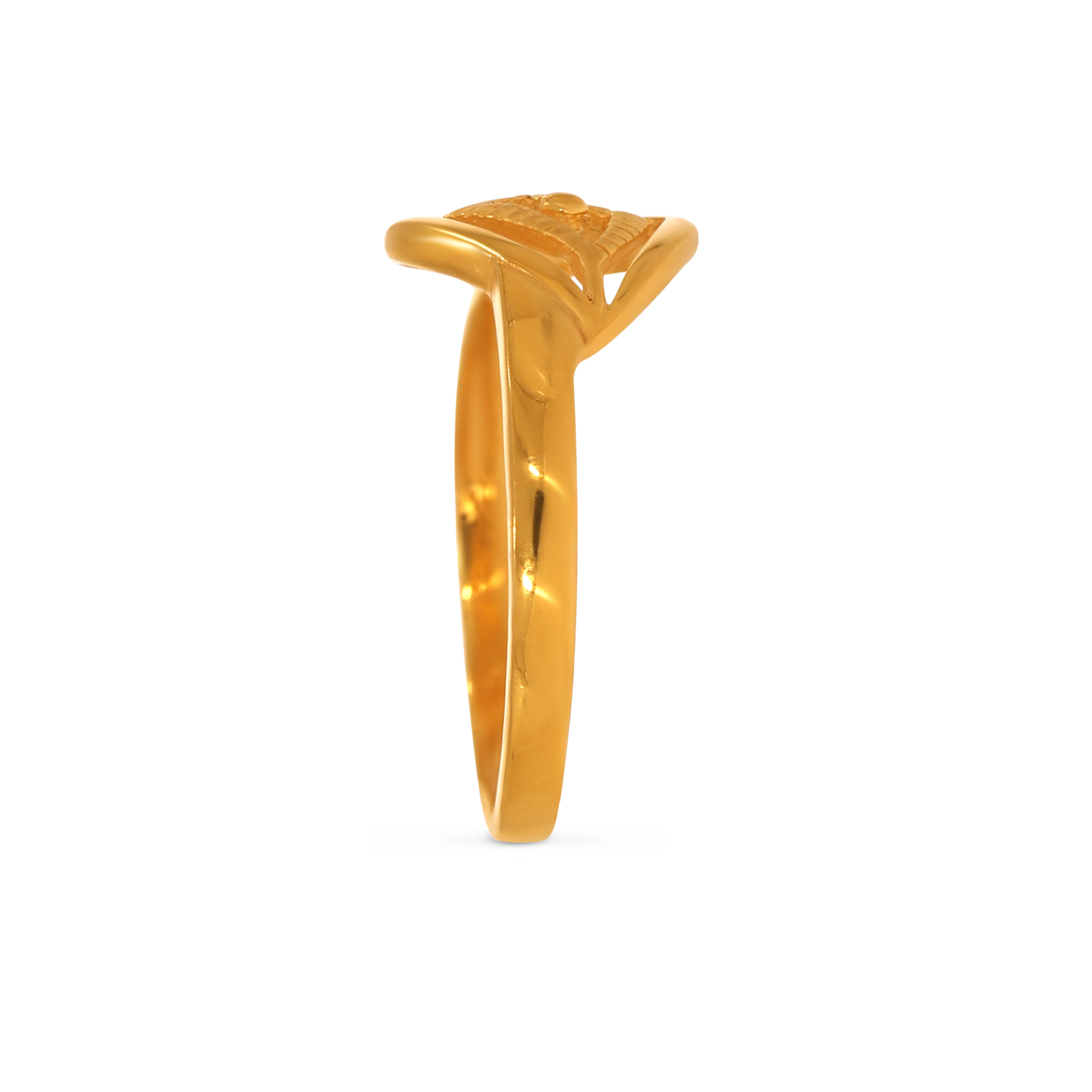 22K Yellow Gold Ring-GLR-D000075658 - Senco Gold and Diamonds