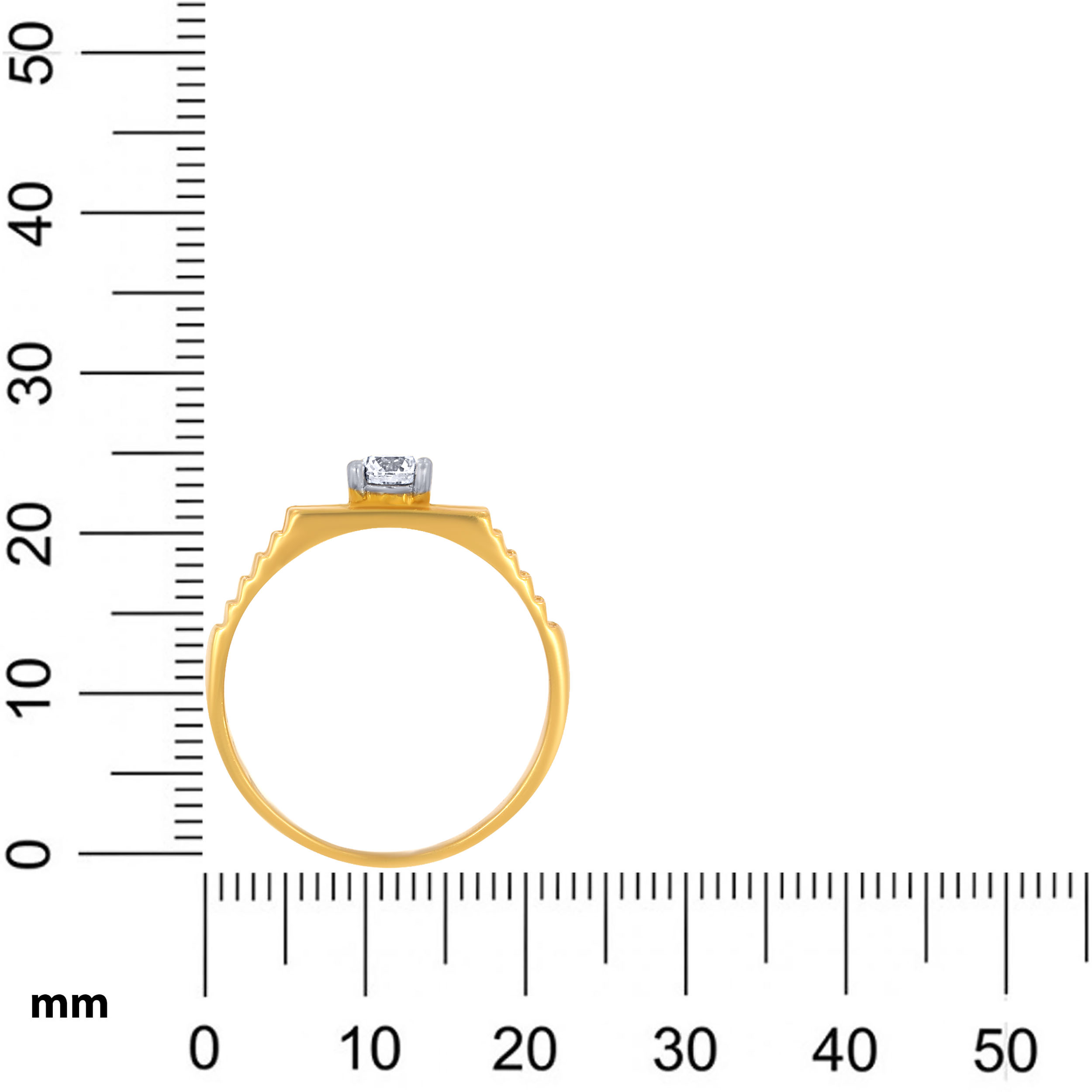 Sparkling Bond Men Solitaire Ring - Senco Gold and Diamonds