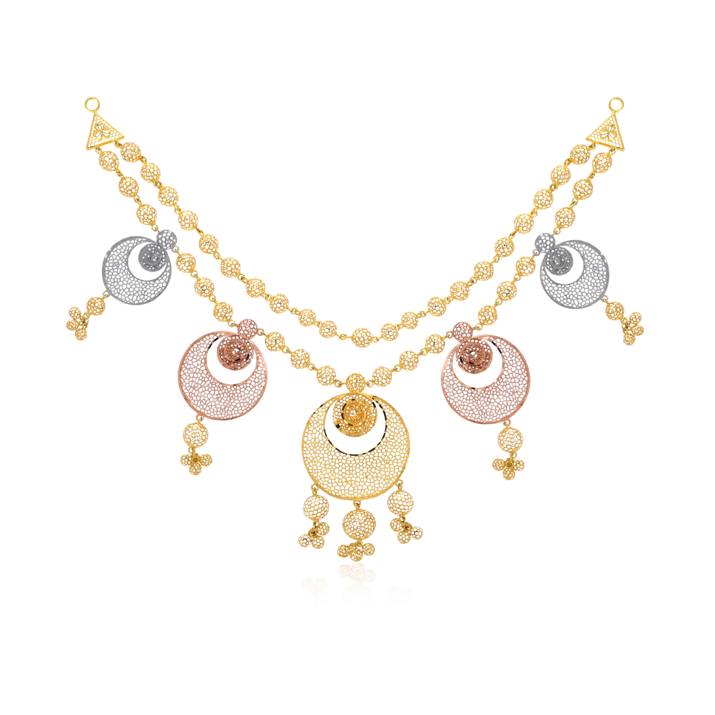 Moderna Delight Gold Necklace - Senco Gold and Diamonds