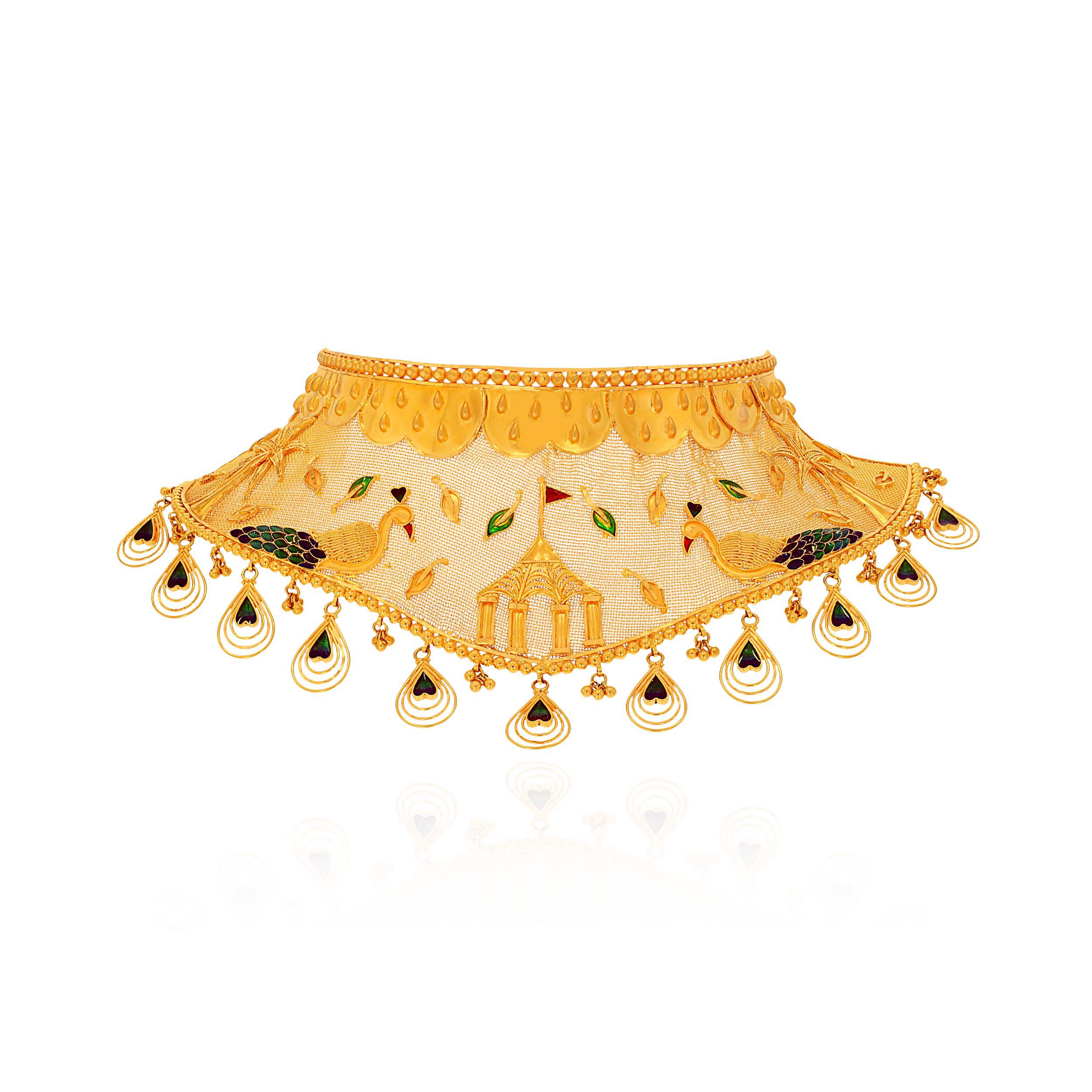 Regal Muse Gold Choker - Senco Gold and Diamonds