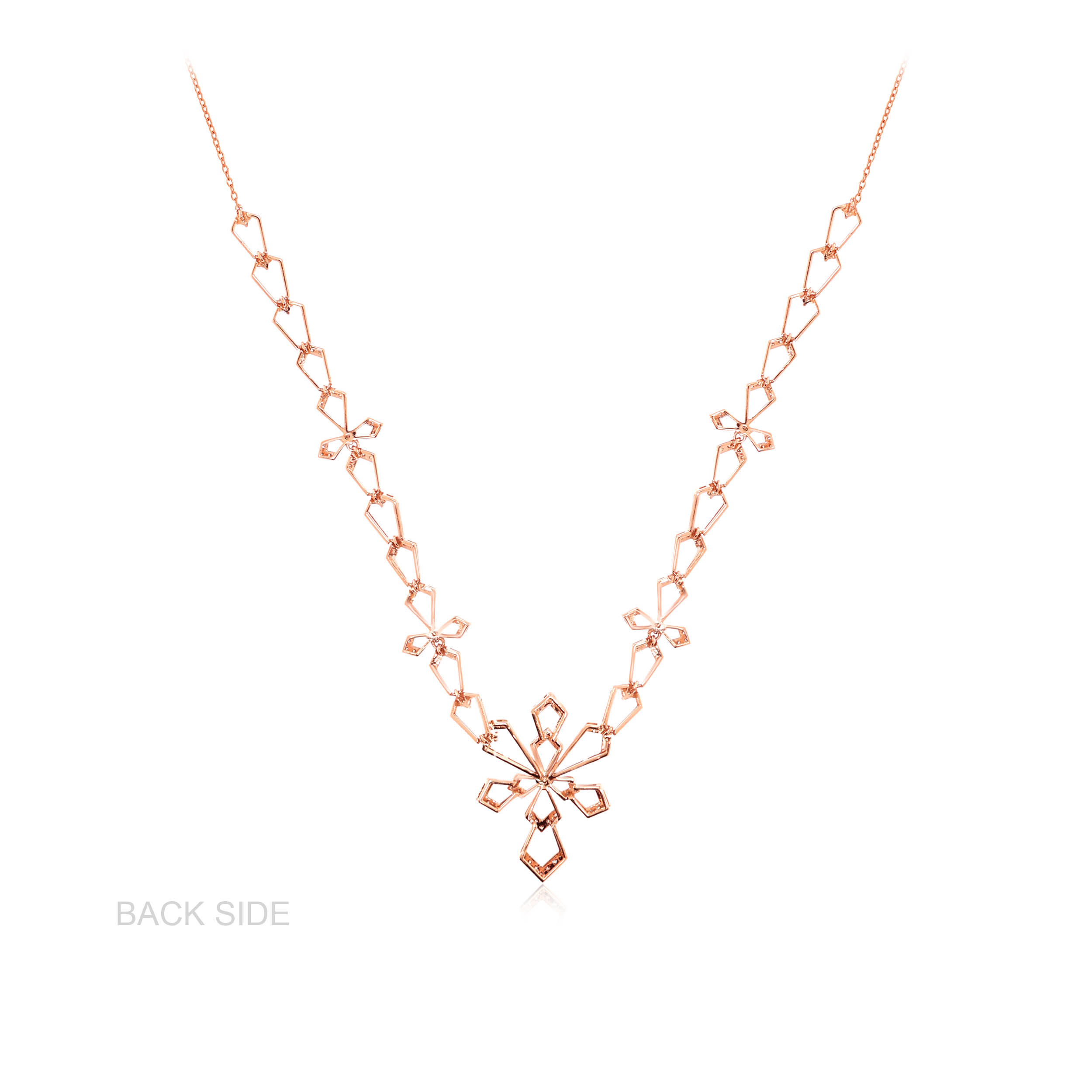 Abstract Bloom Diamond Necklace - Senco Gold and Diamonds