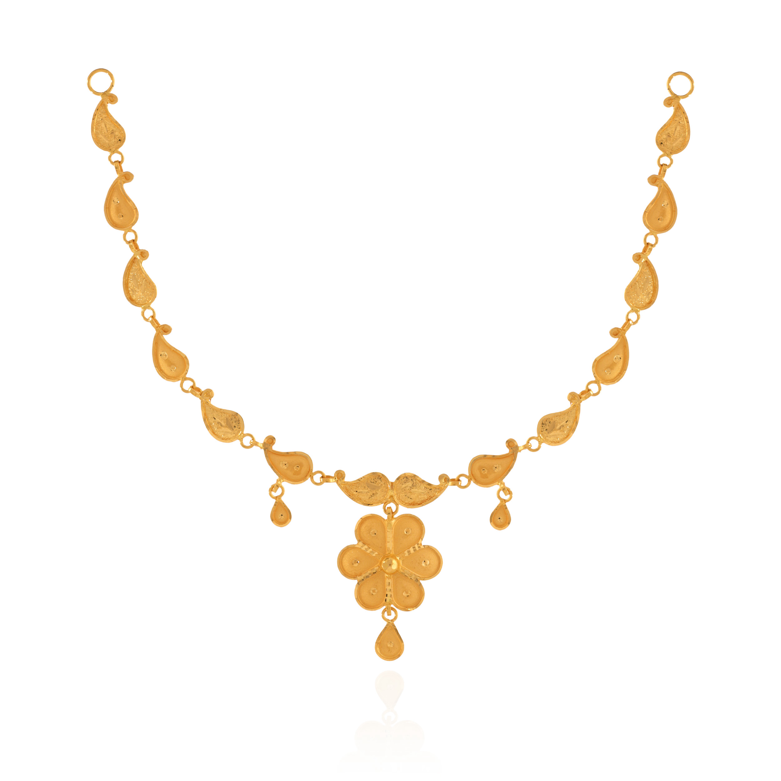 Petal Trail Gold Necklace - Senco Gold and Diamonds