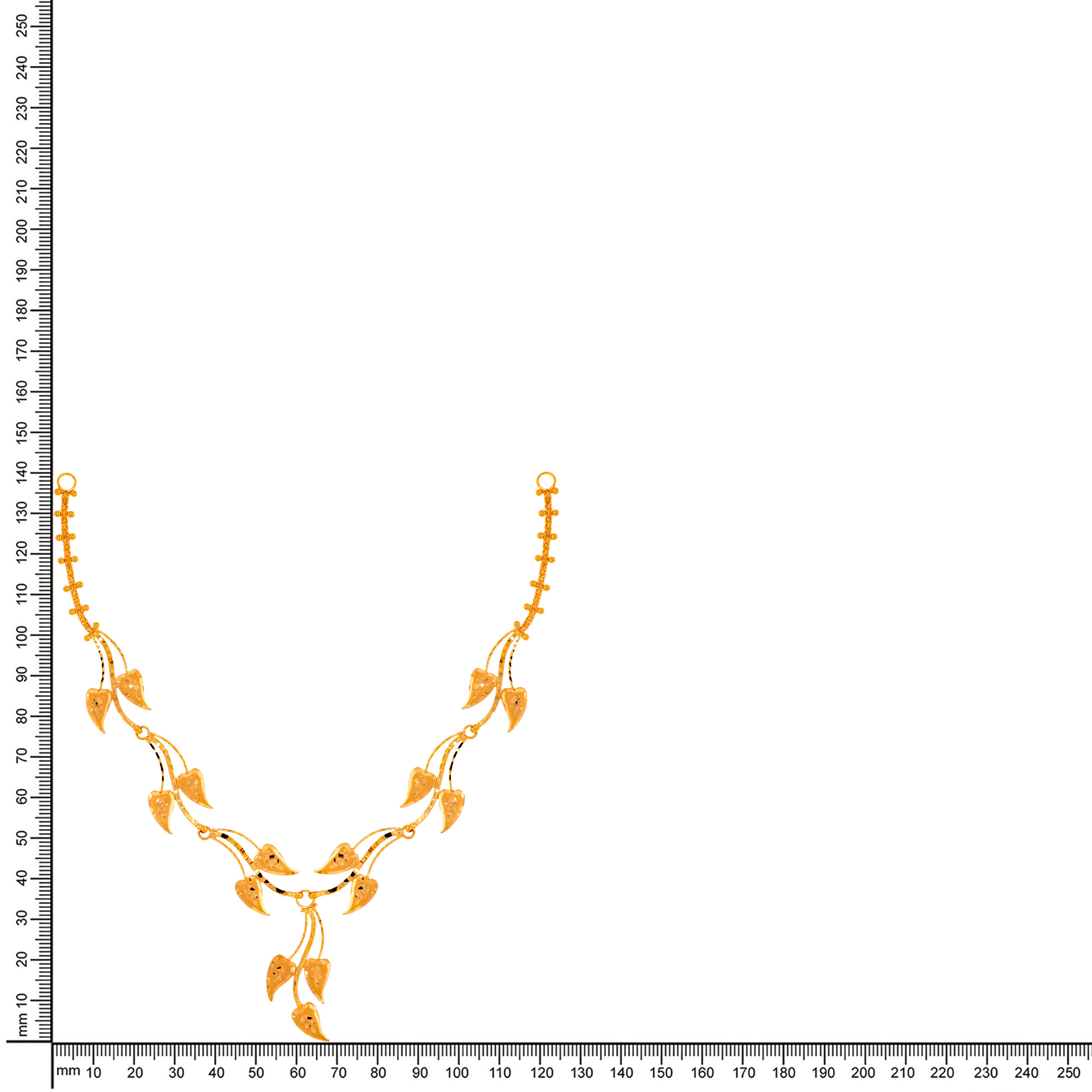 Flowing Vine Gold Necklace - Senco Gold and Diamonds