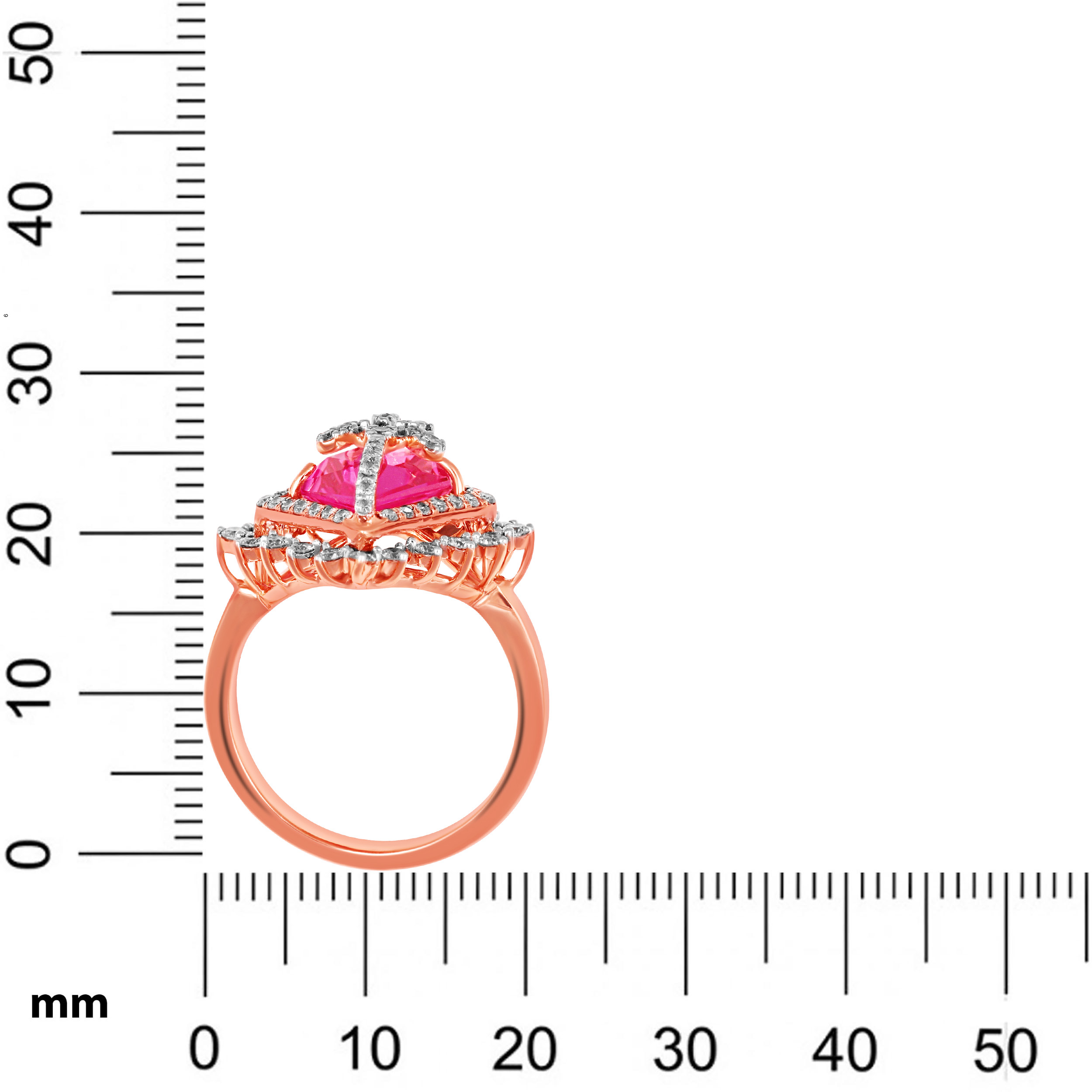 Rosé Radiance Diamond Ring - Senco Gold and Diamonds
