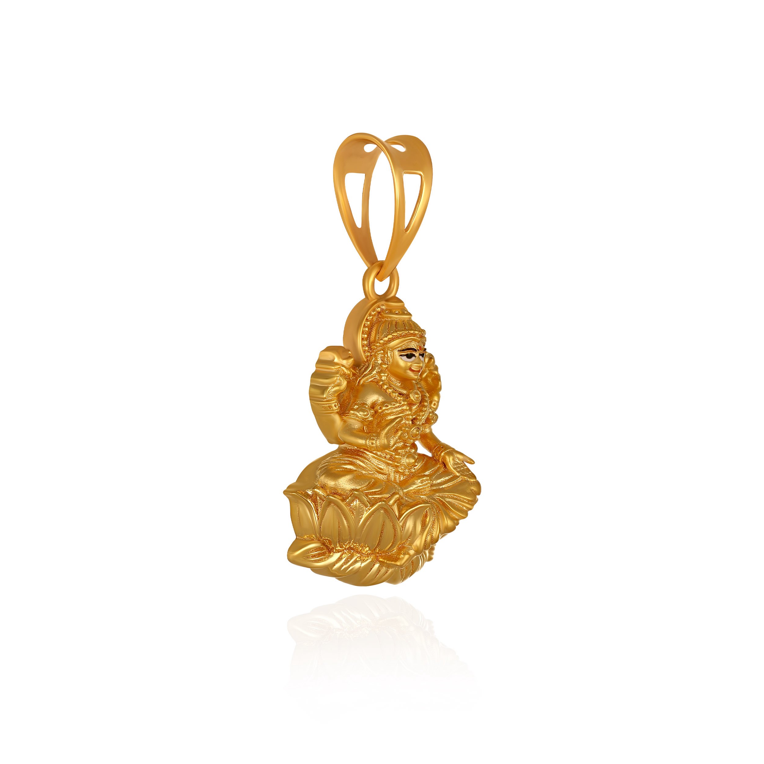 Radiance of Lakshmi Gold Pendant - Senco Gold and Diamonds