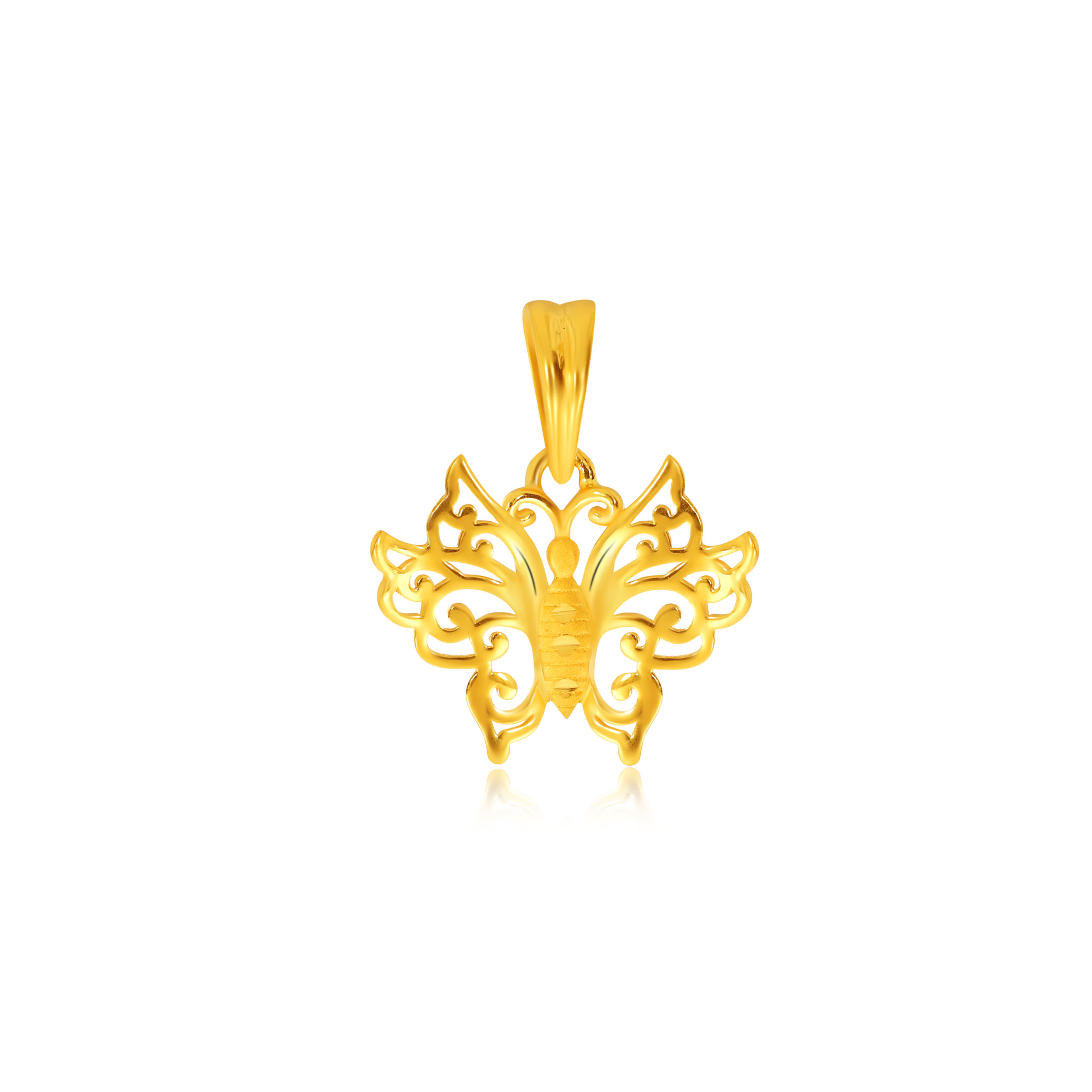 Dreamer Flight Gold Pendant - Senco Gold and Diamonds