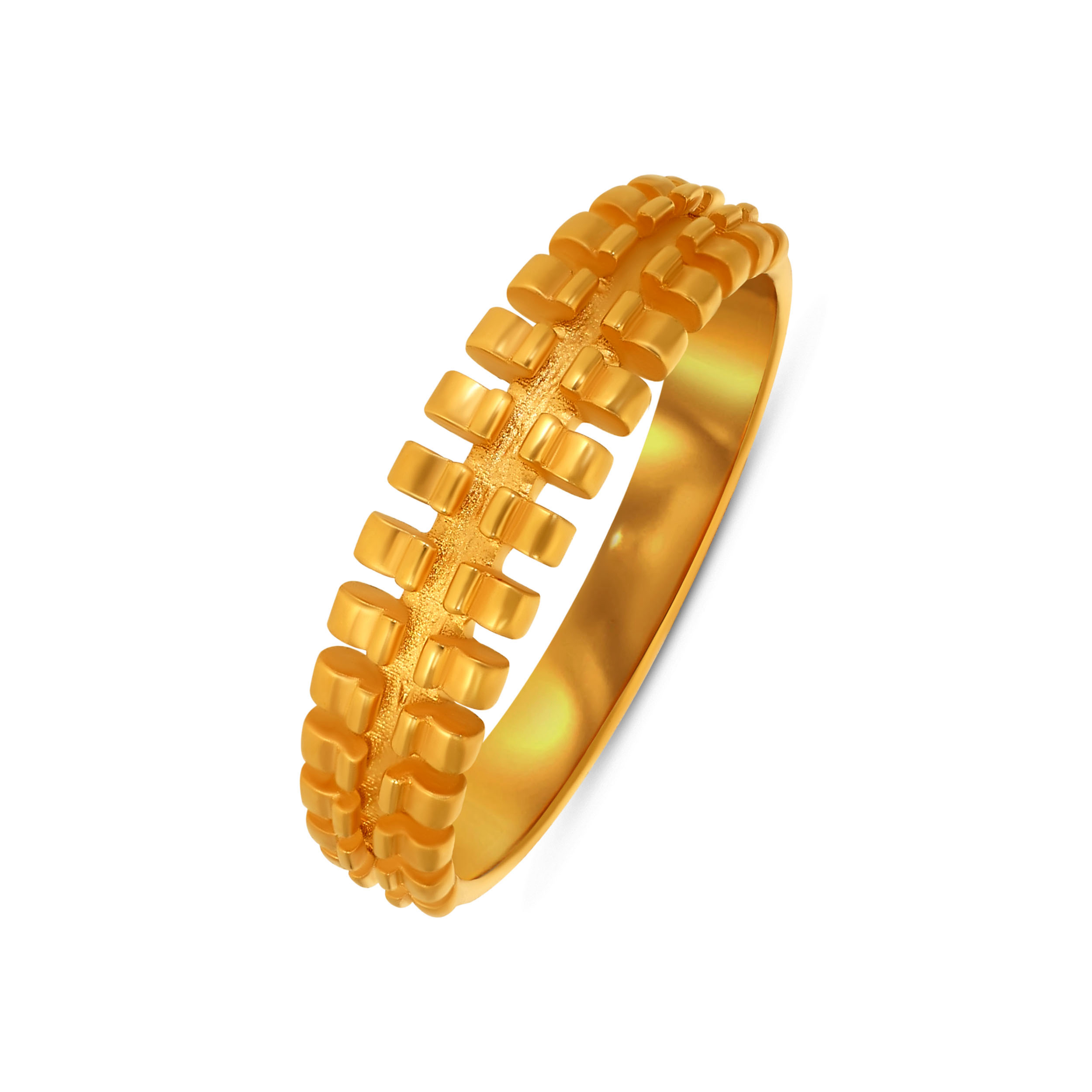 Zipper Luxe Gold Ring - Senco Gold and Diamonds